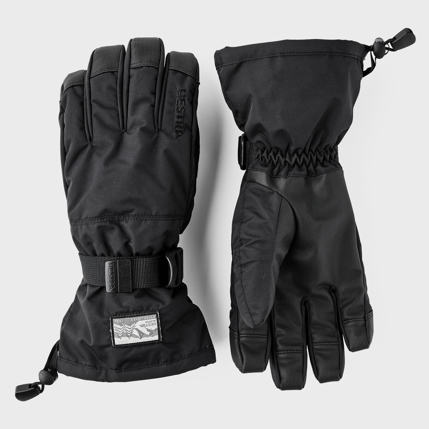Ski Snowboard Gloves Hestra Alpine Gauntlet SR 3-Finger Glove