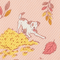 Light Pink Fall Dogs
