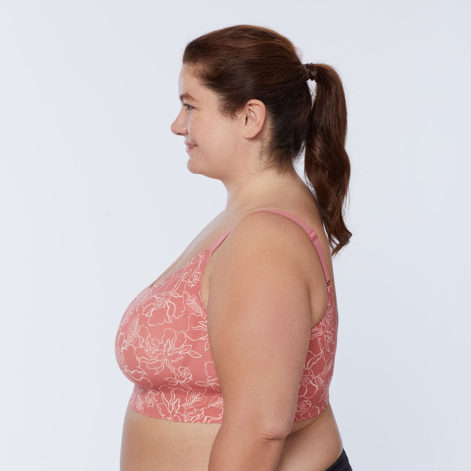 Women's Plus Line Tamer Adjustable Back Clasp Bra - image 3