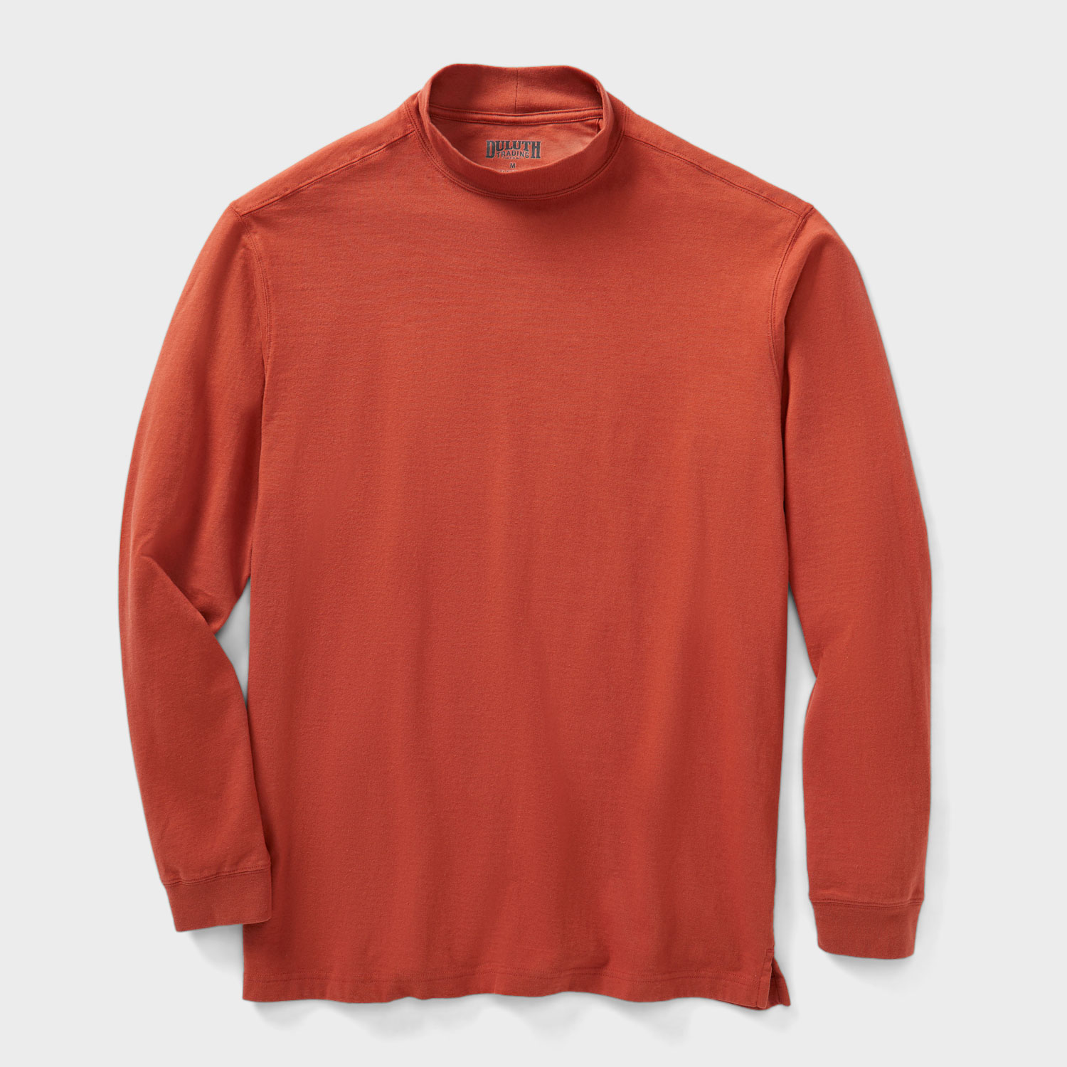 Men's Longtail T Long Sleeve Mock Neck T-Shirt | Duluth Trading