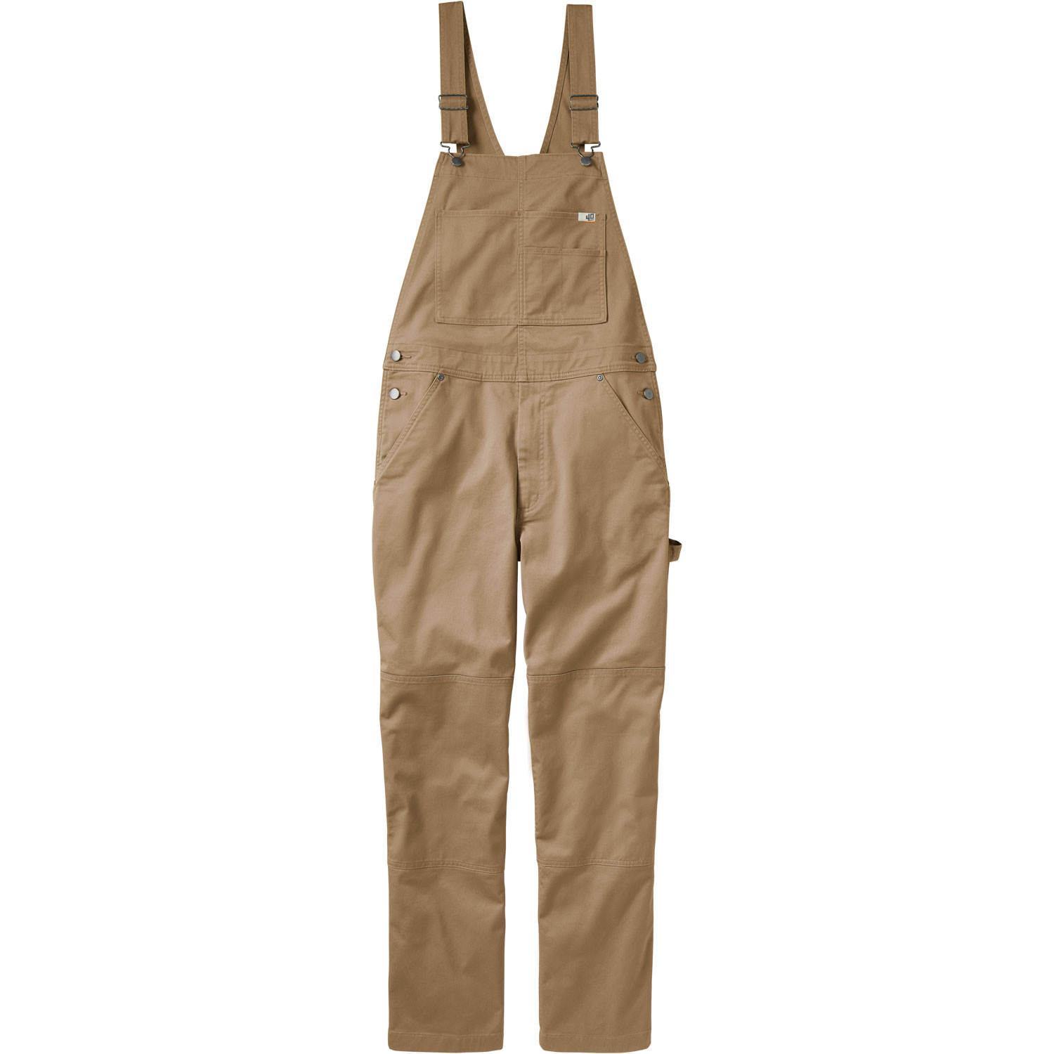 Men's 40 Grit Flex Twill Bib Overalls | Duluth Trading Company