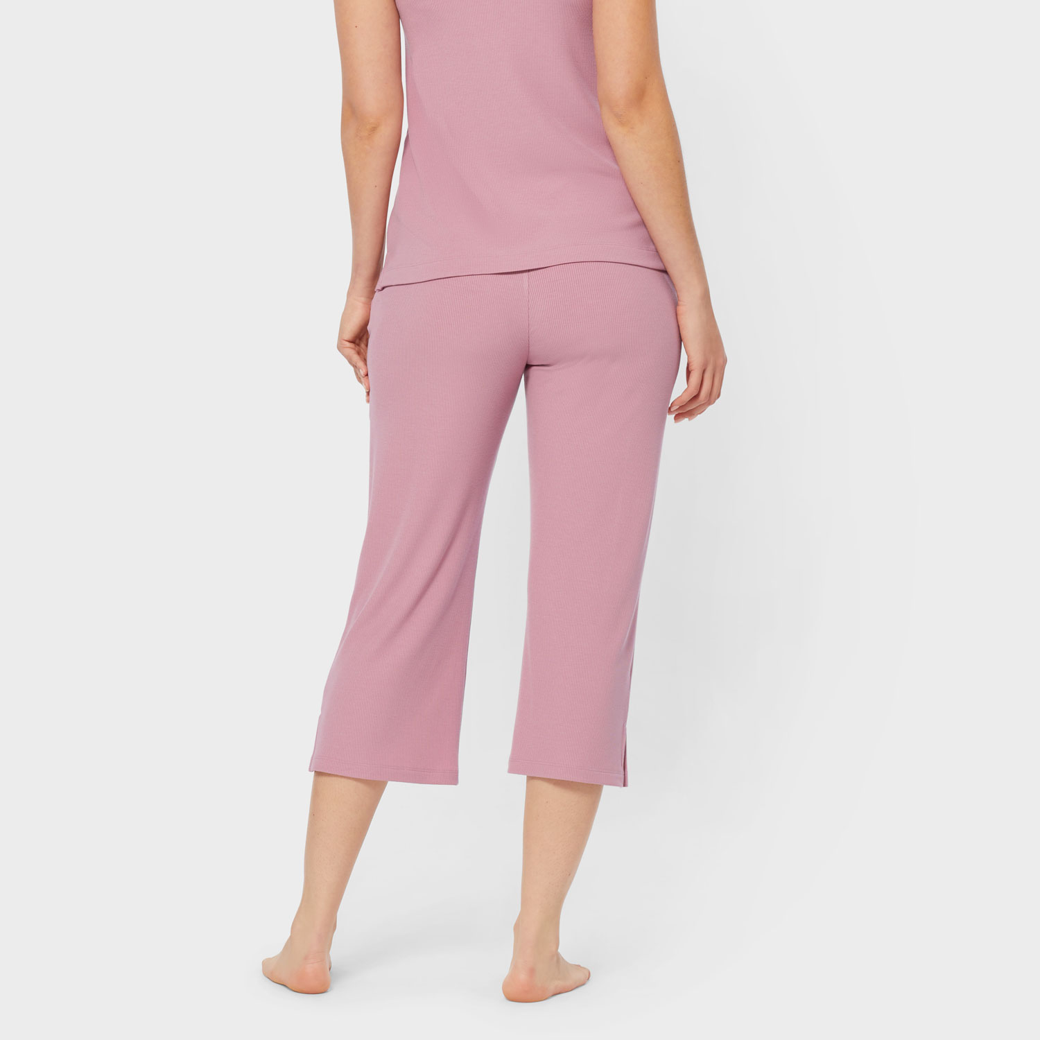 Women's Dang Soft Rib Relaxed Leg Capris - image 2