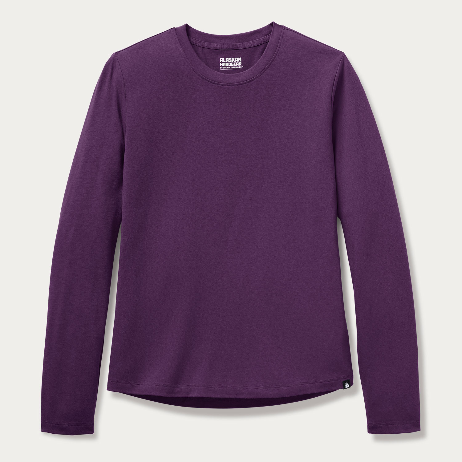 Women's AKHG® Renew Bamboo Crewneck Long Sleeve Tee | Duluth