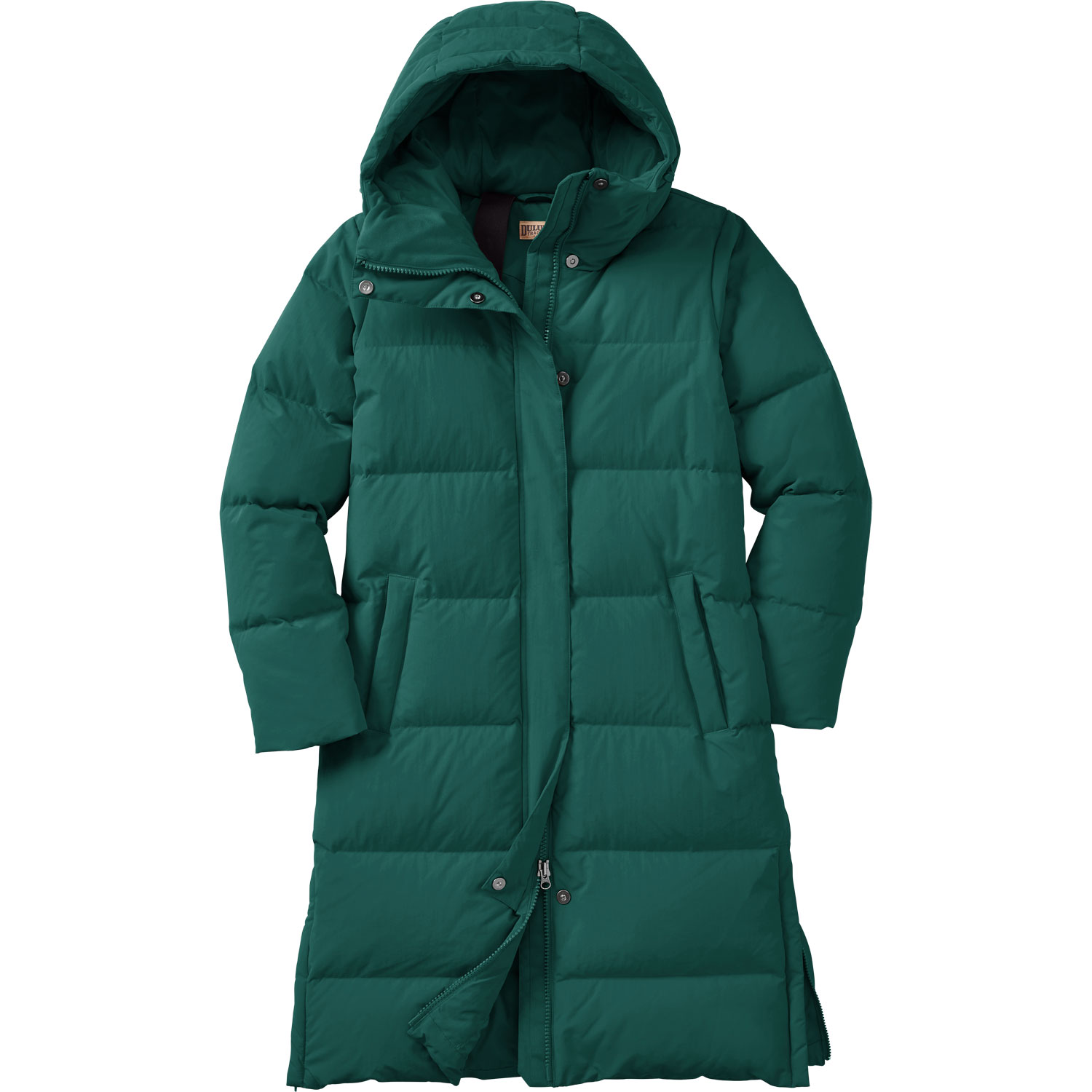 Women's chalet clearance long down coat