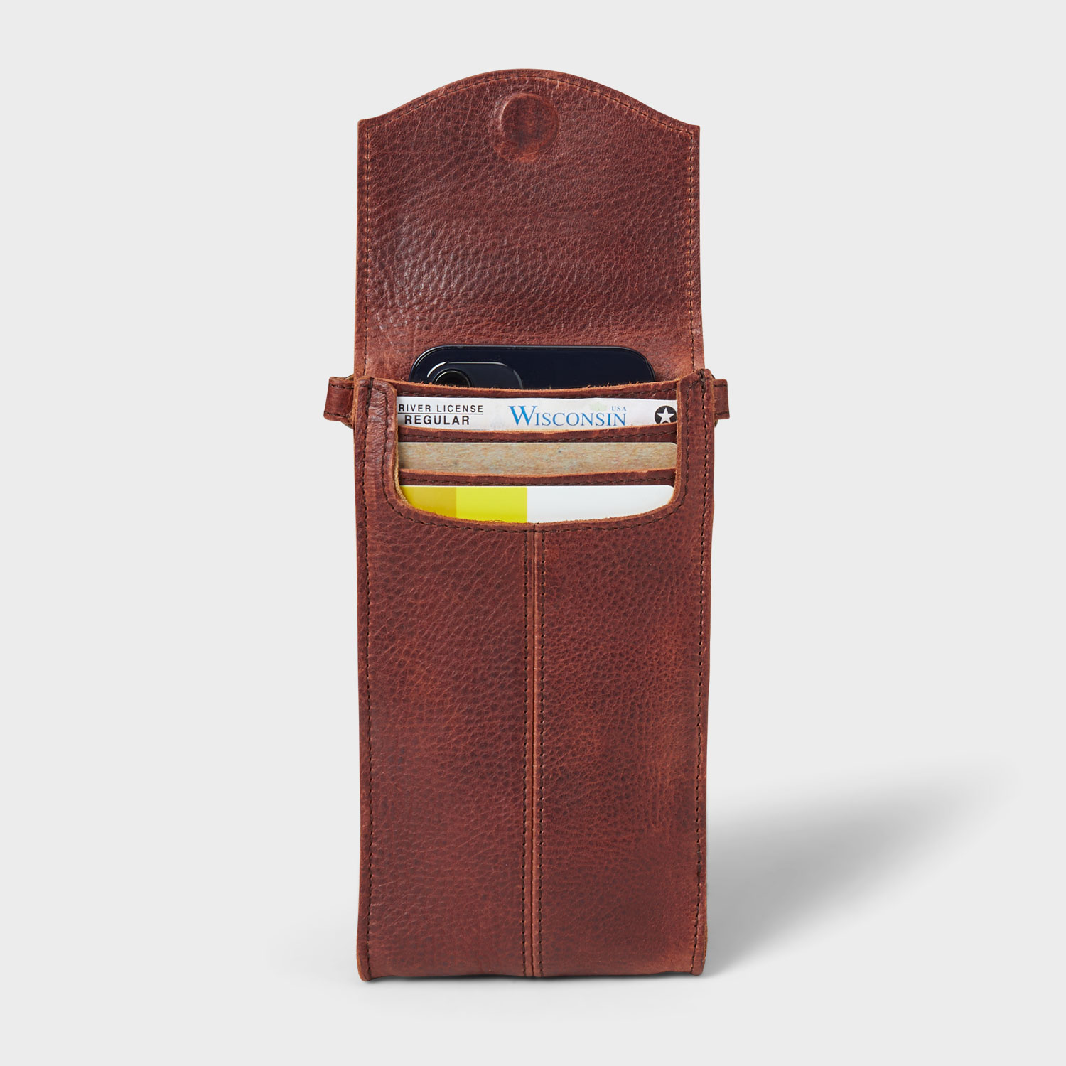 Lifetime Leather Crossbody Phone Case - image 3