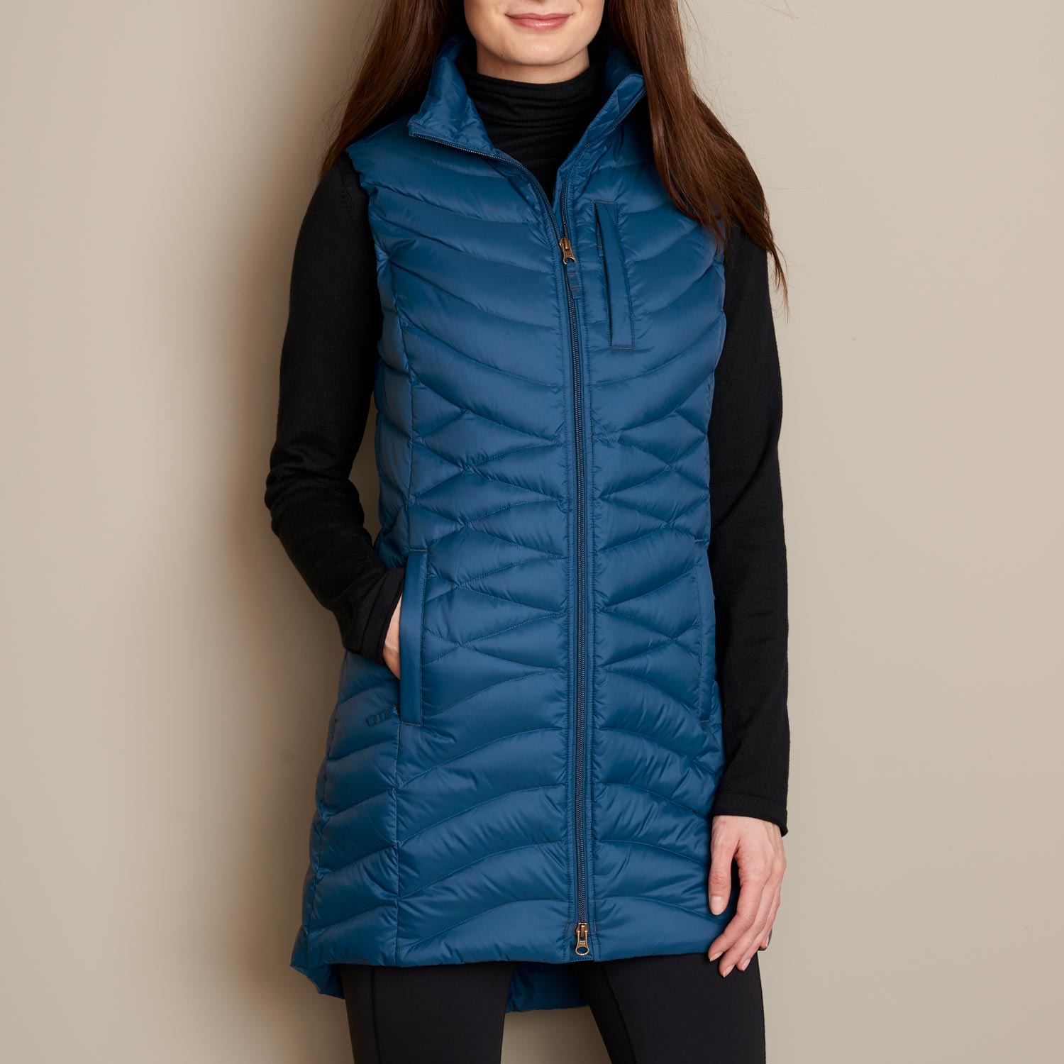 Women's Cold Faithful Down Tunic Vest | Duluth Trading Company