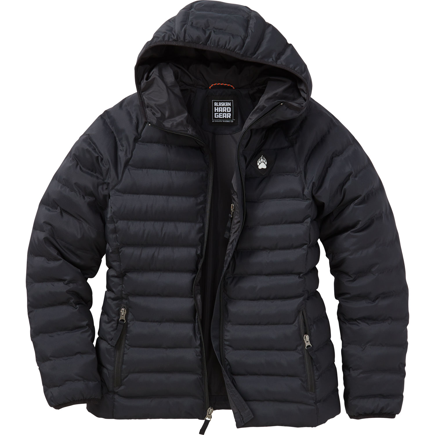ALASKAN HARDGEAR BY Duluth Trading Co Bear Hide Men Grey Black Utility  Jacket $45.00 - PicClick