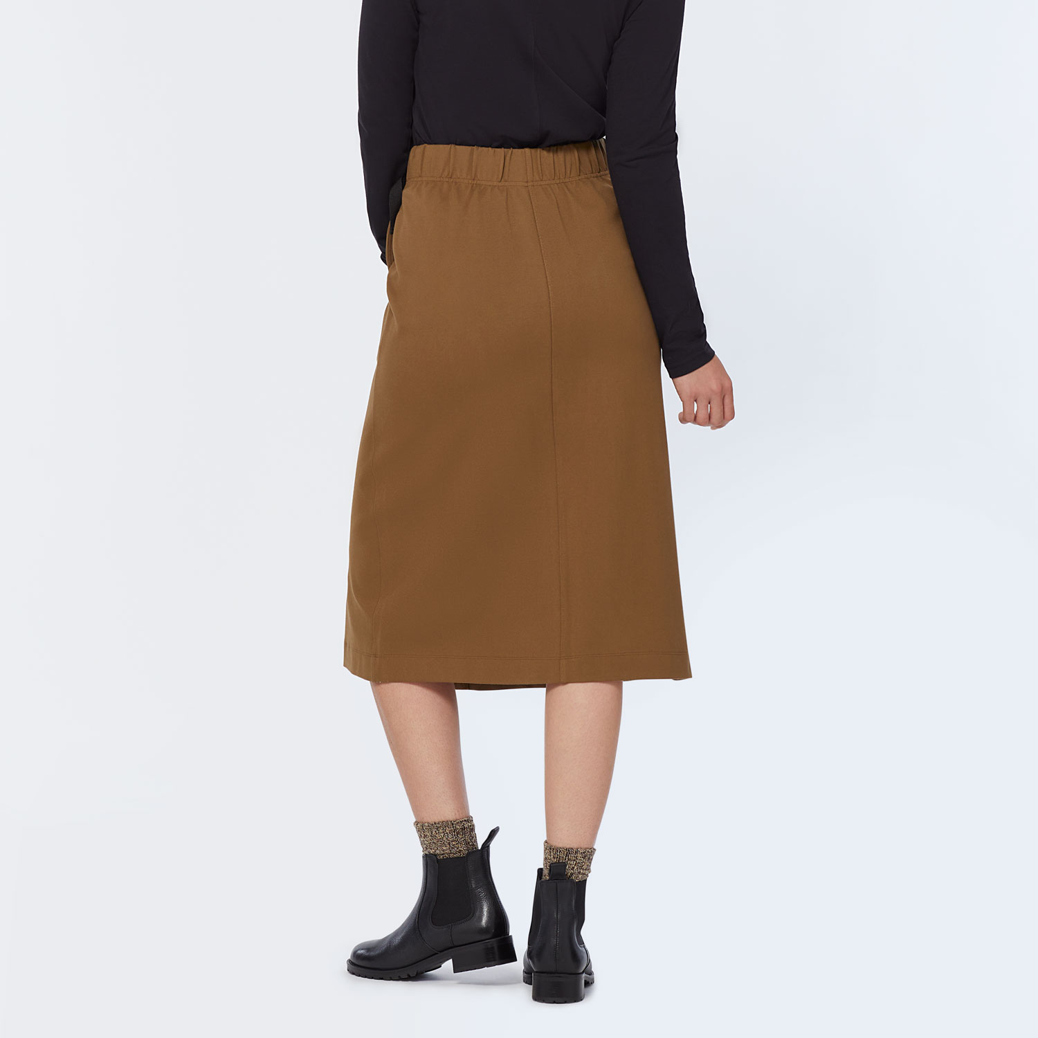 Women's Ponte Pro Midi Skirt