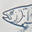 Gray Dawn Fish Logo