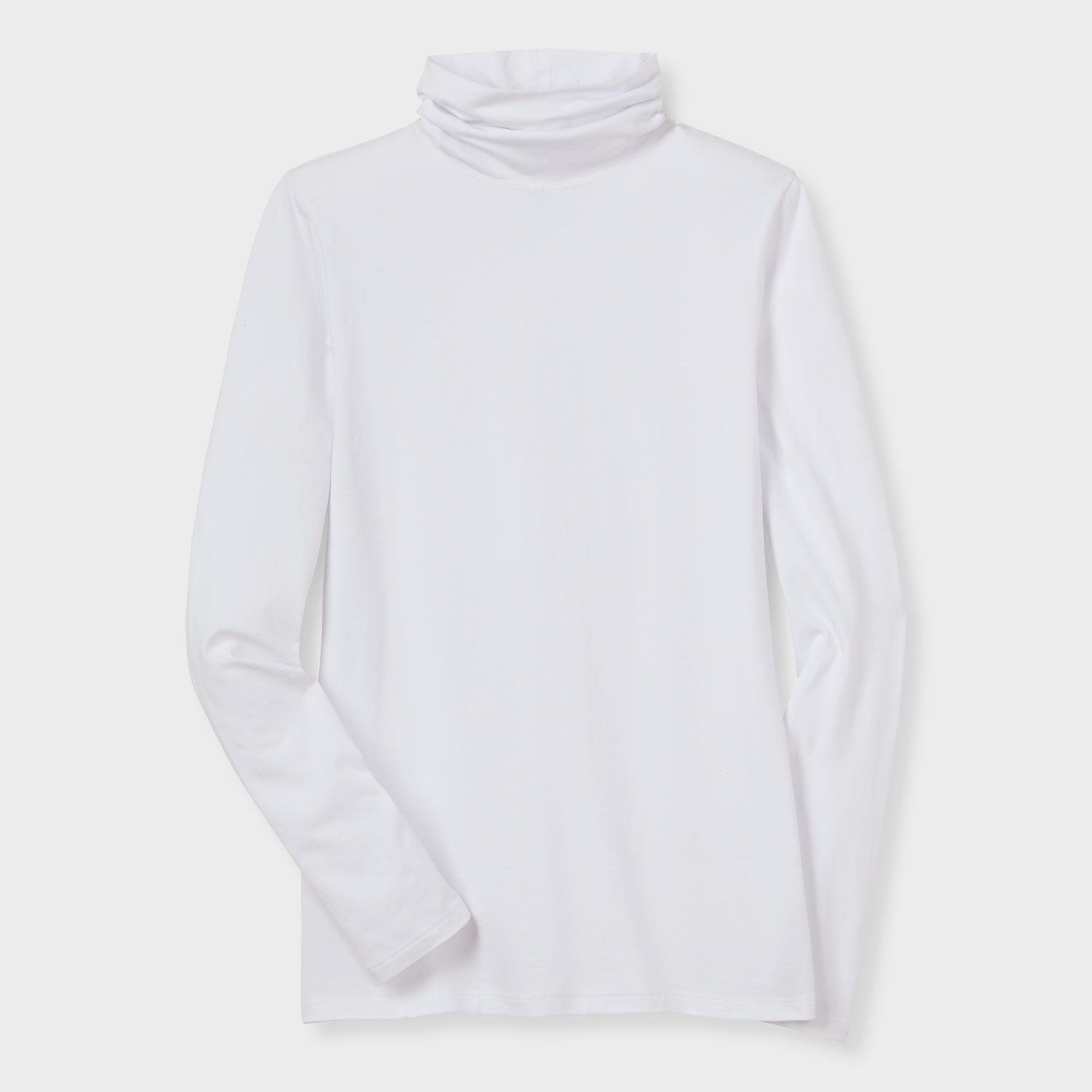 Women's Plus No-Yank Long Sleeve Turtleneck T-Shirt | Duluth