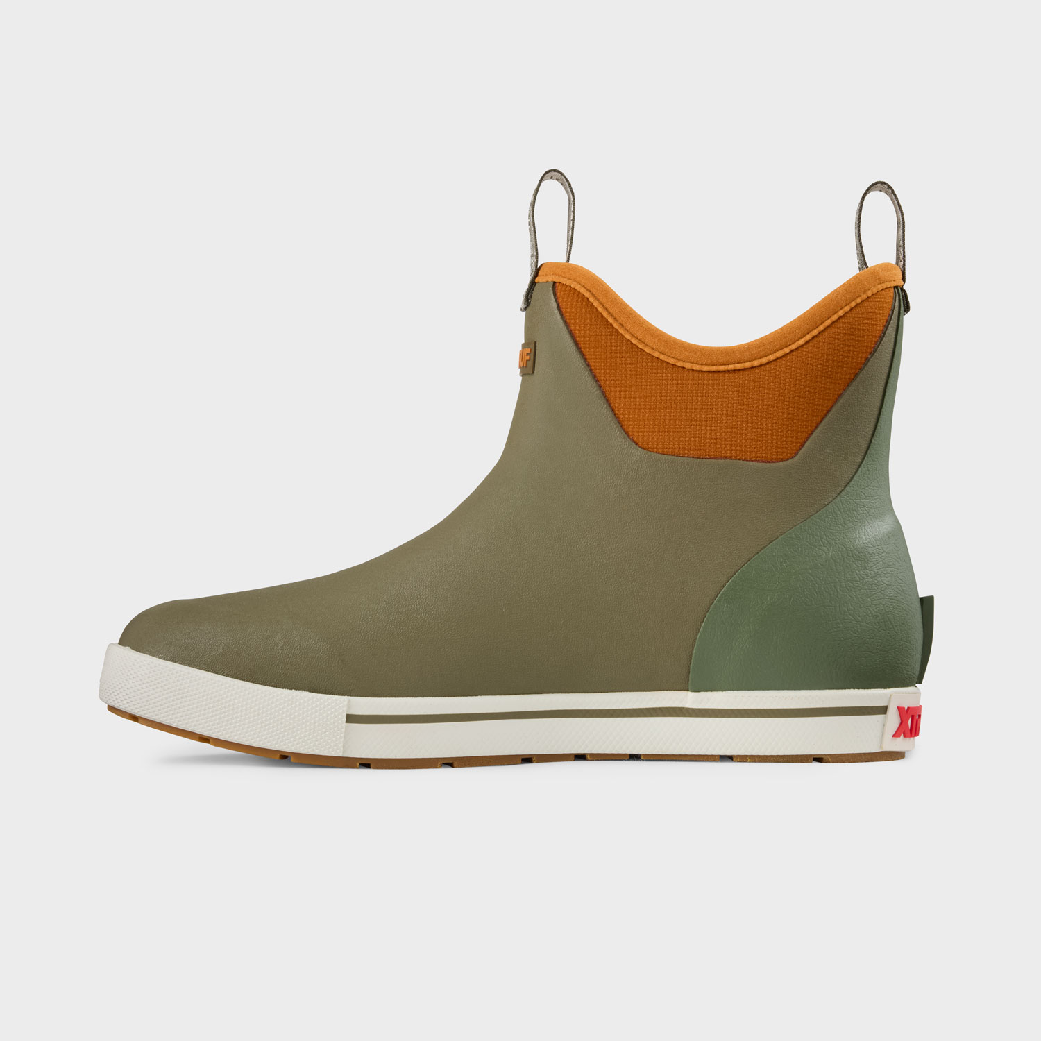 Men's XtraTuf Camp 6" Fleece Lined Ankle Deck Boots