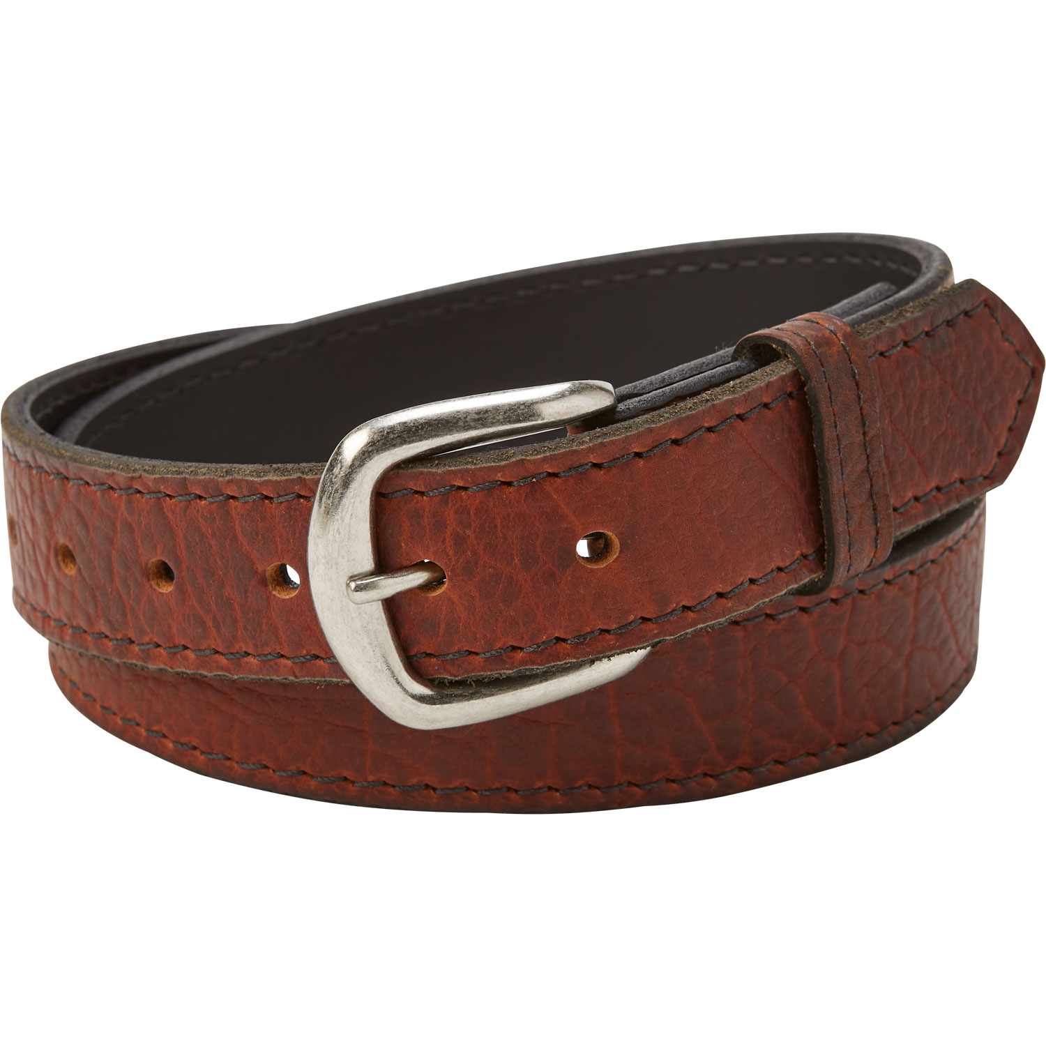 Men's Bison Leather Belt | Duluth Trading Company