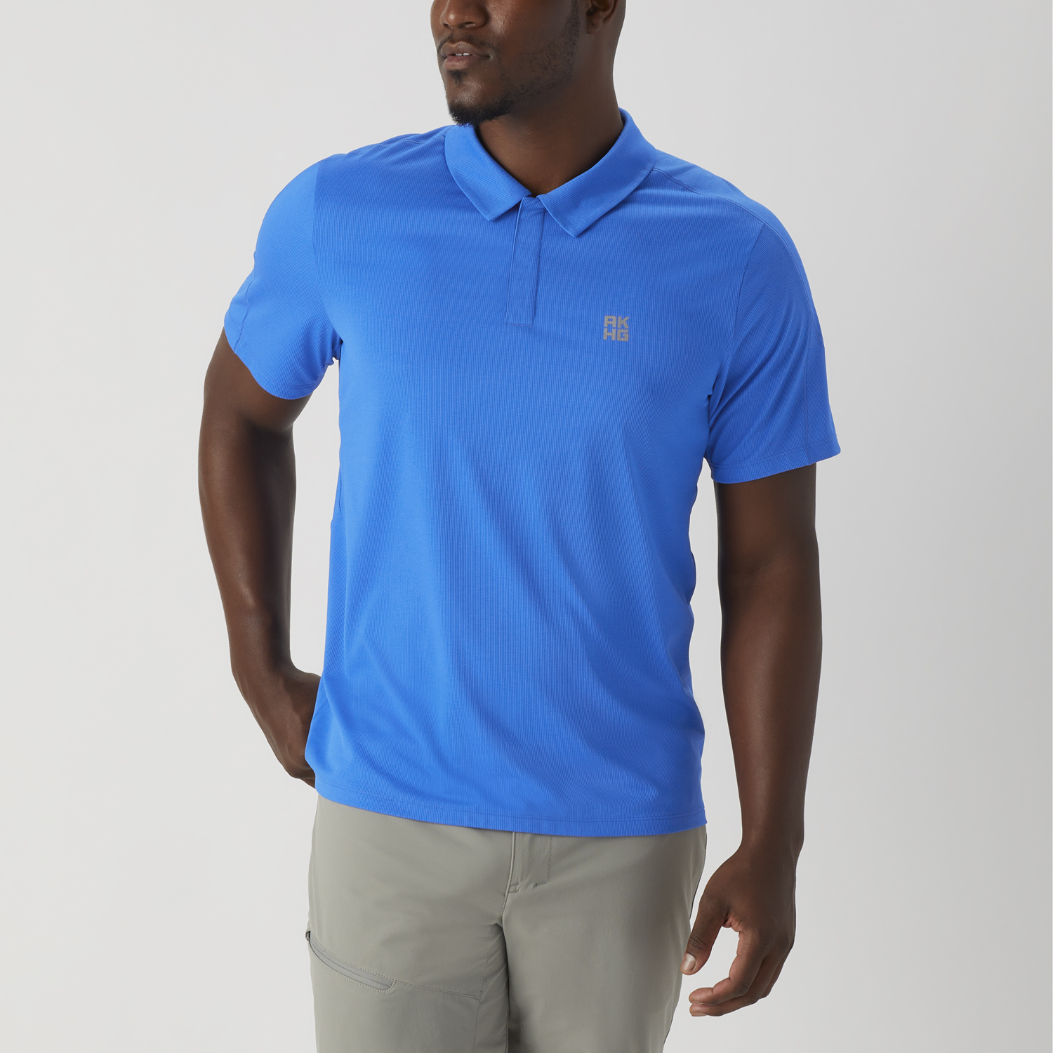 Men's AKHG Tun-Dry Standard Fit Polo