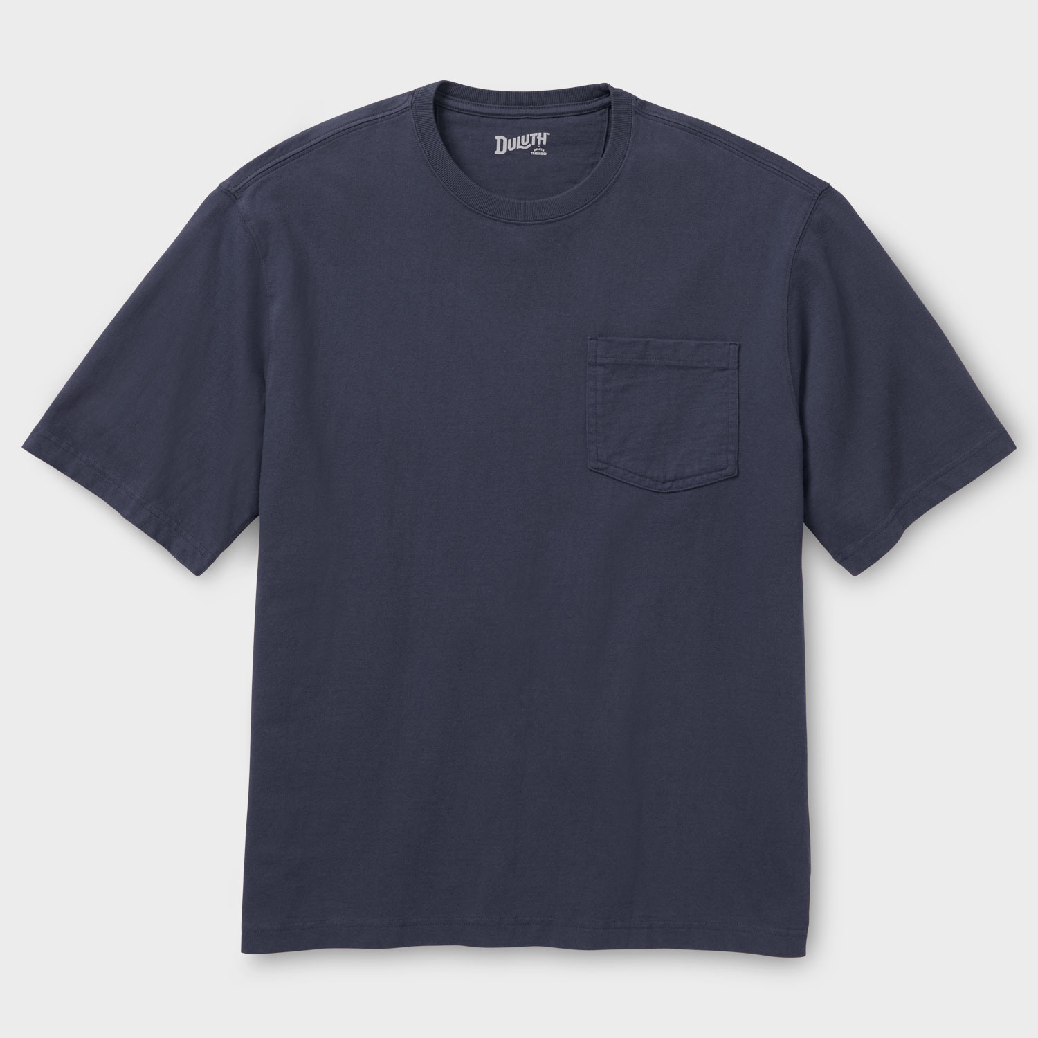 Un-Longtail T Standard Fit Short Sleeve Shirt with Pocket | Duluth ...