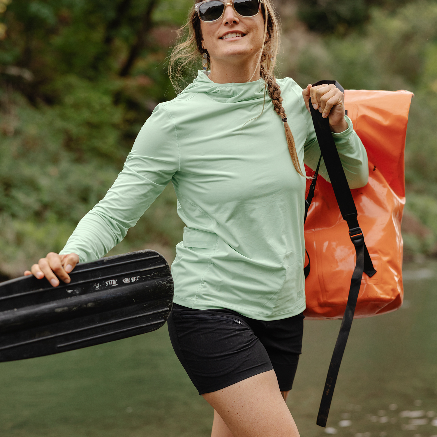 Women's AKHG Sunflare High-UPF Cooling Hoodie