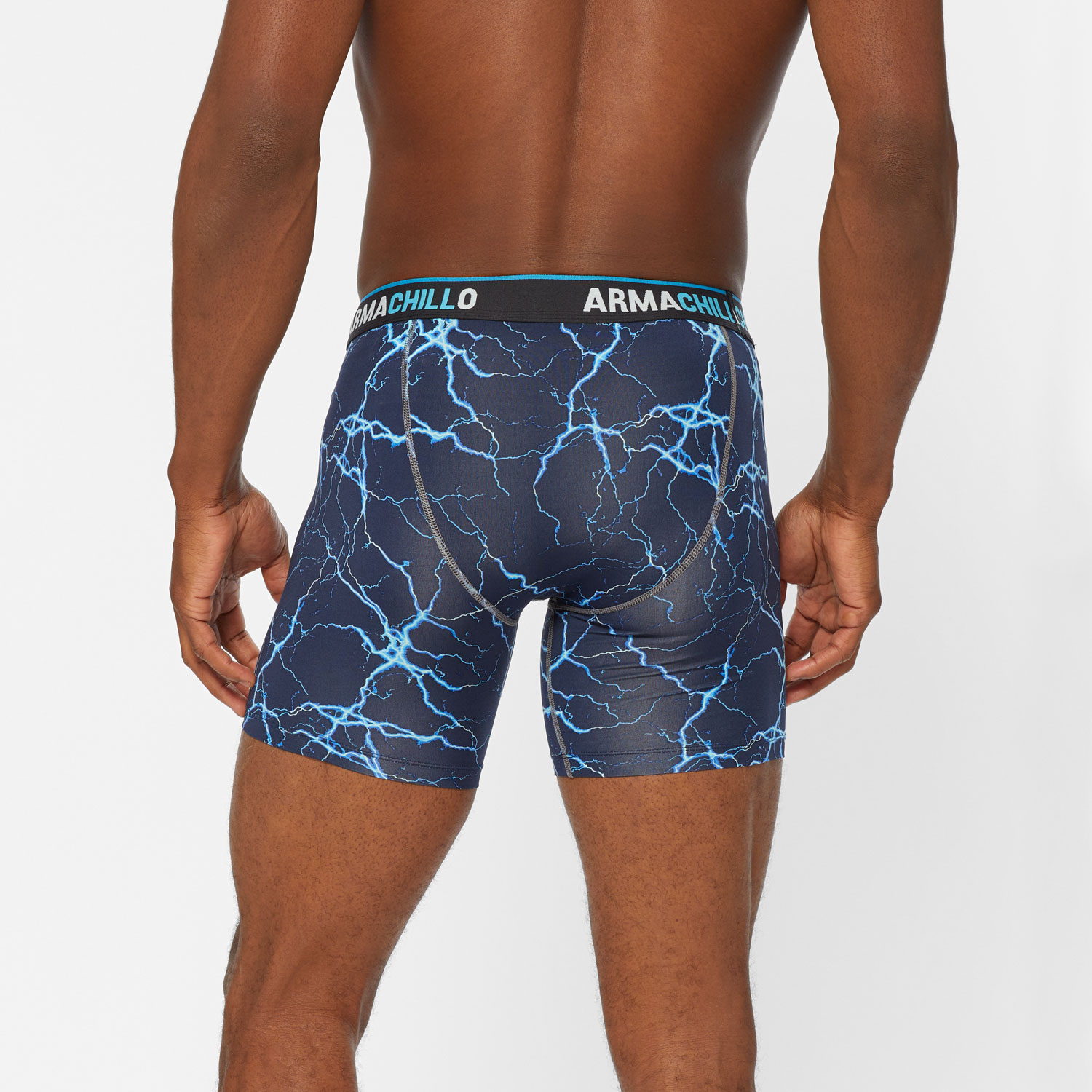 Men's Armachillo Pattern Bullpen 3D Boxer Briefs