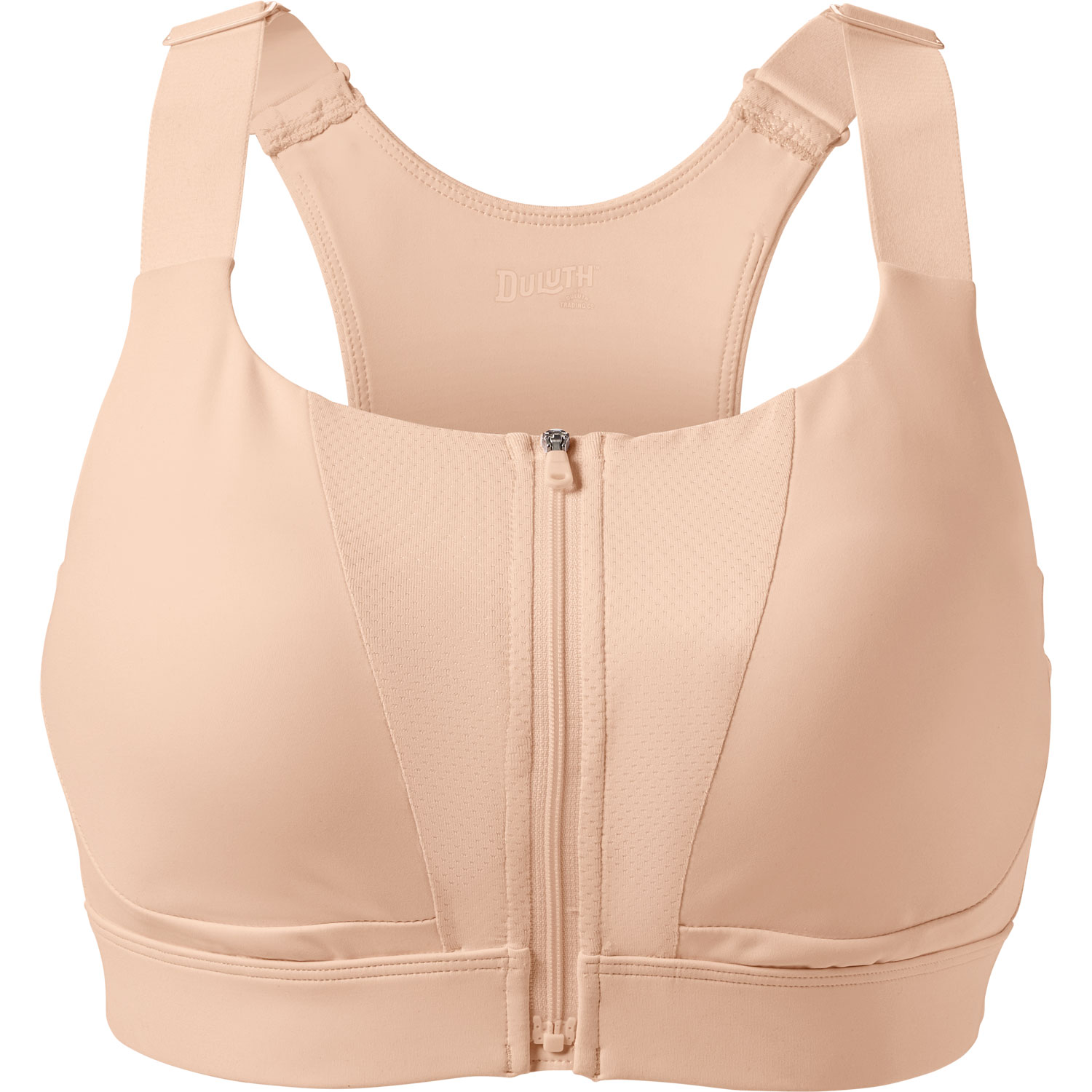  ZYLDDP Sports Bra High Impact Zip Front Adjustable Straps  Strappy Without Underwire Padded (Color : Bean Brown, Size : 40D) :  Clothing, Shoes & Jewelry