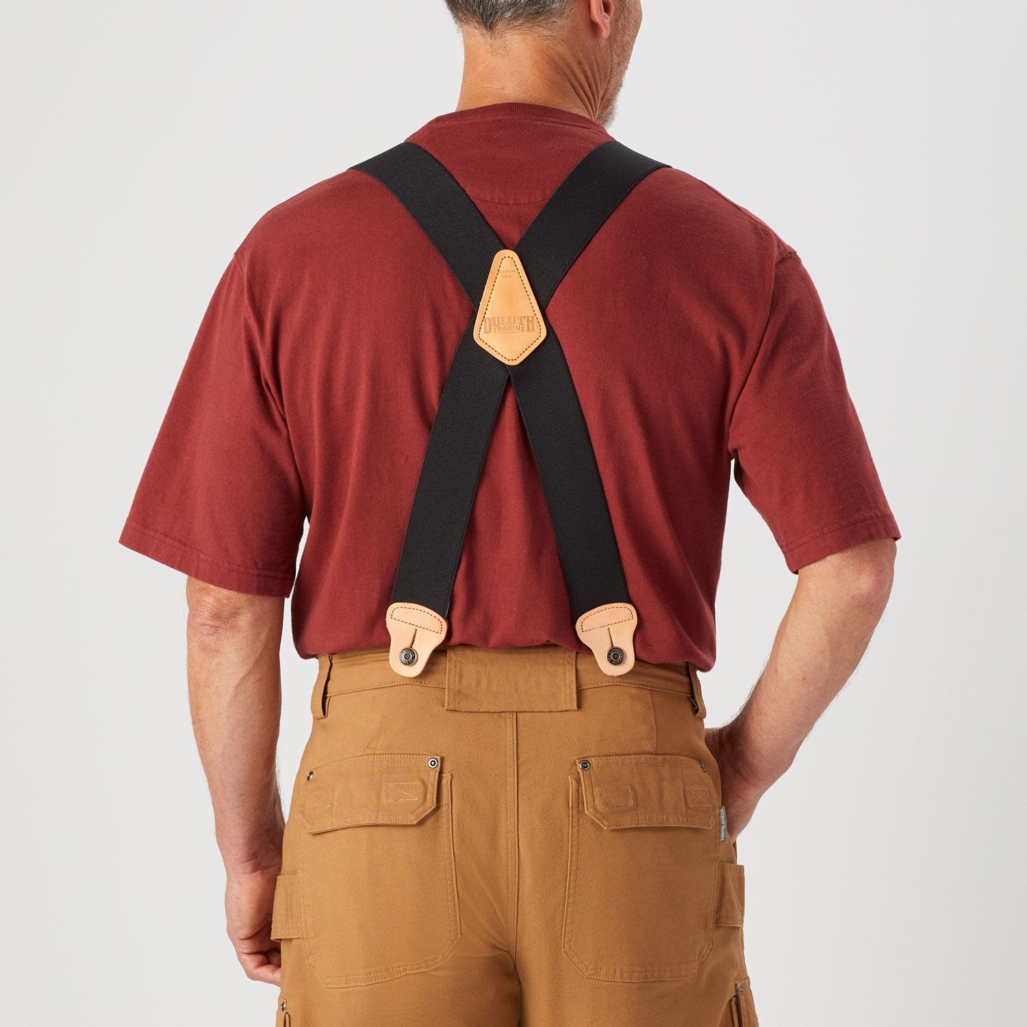 Duluth X-Back Button Suspenders