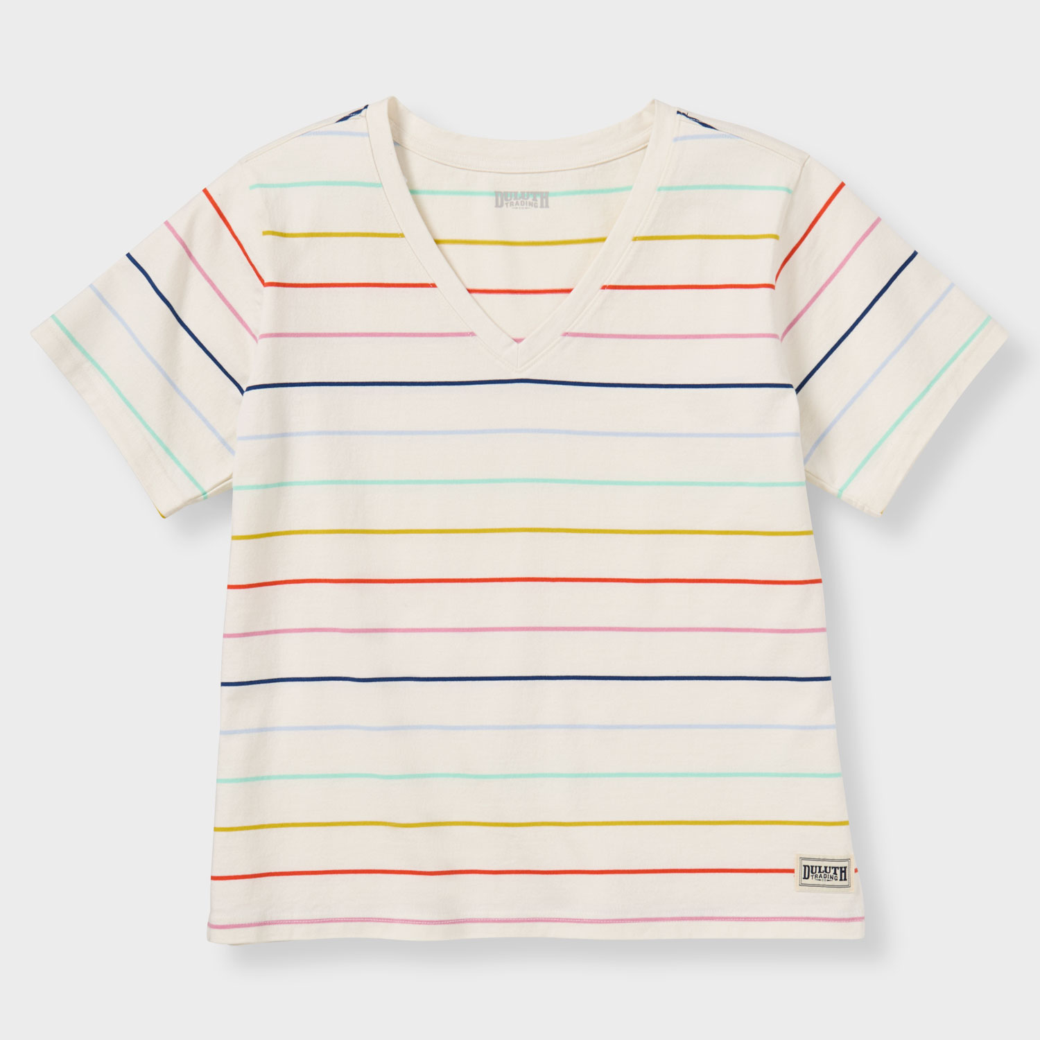 Women's Plus Duluth Heritage Washed V-Neck Tee