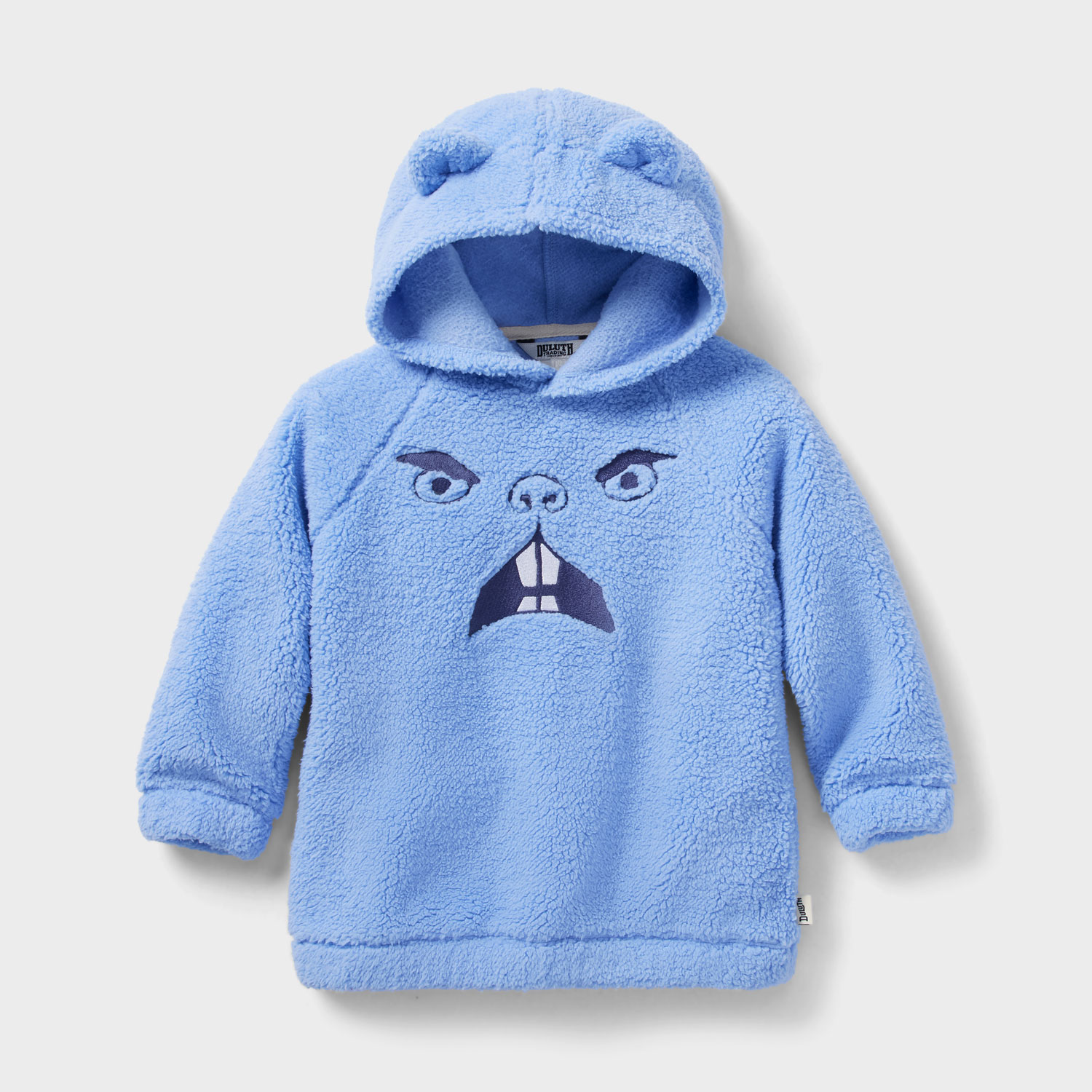 Kids' Fleece Beaver Character Hoodie