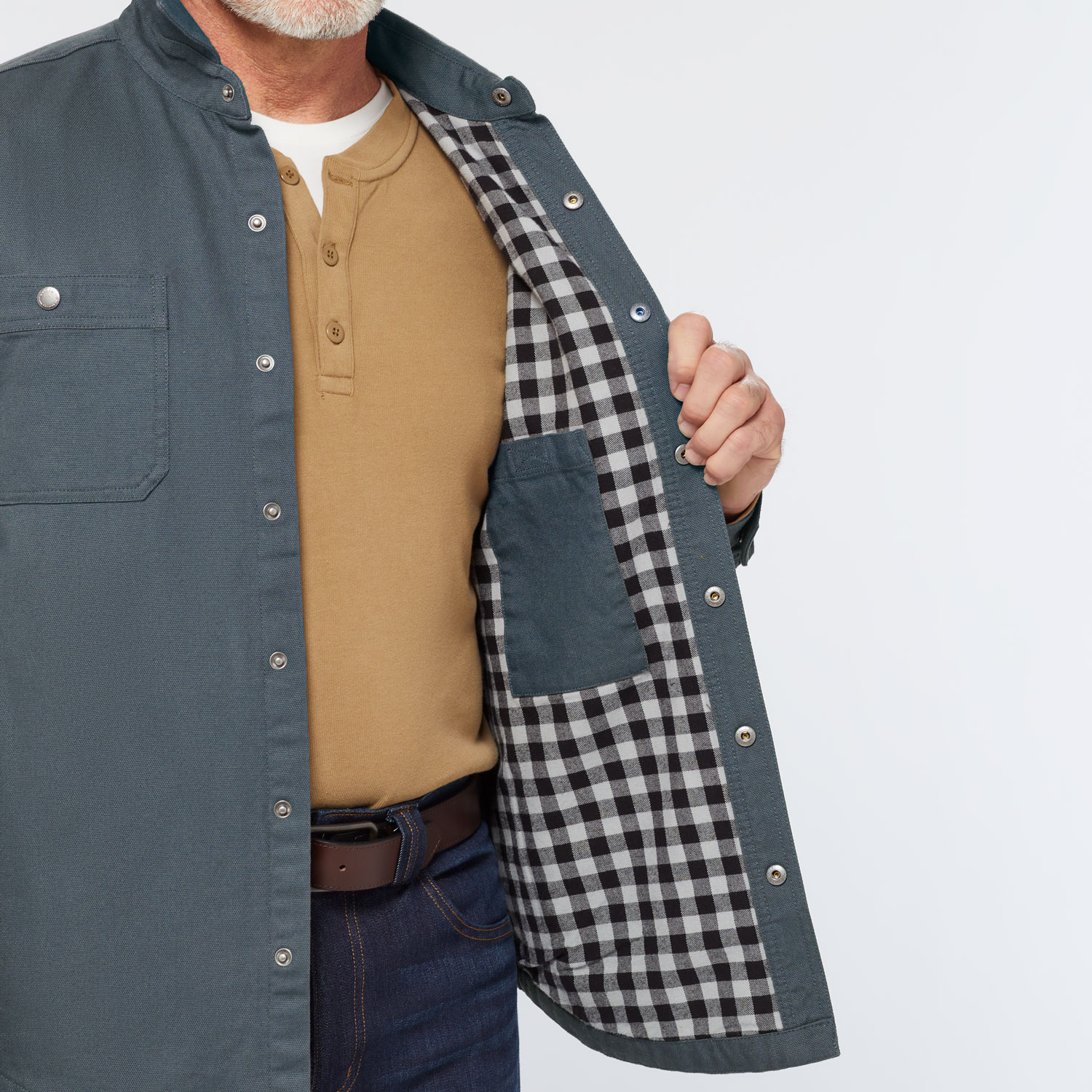 Men's Fire Hose Flannel-Lined Standard Fit Limber Jac