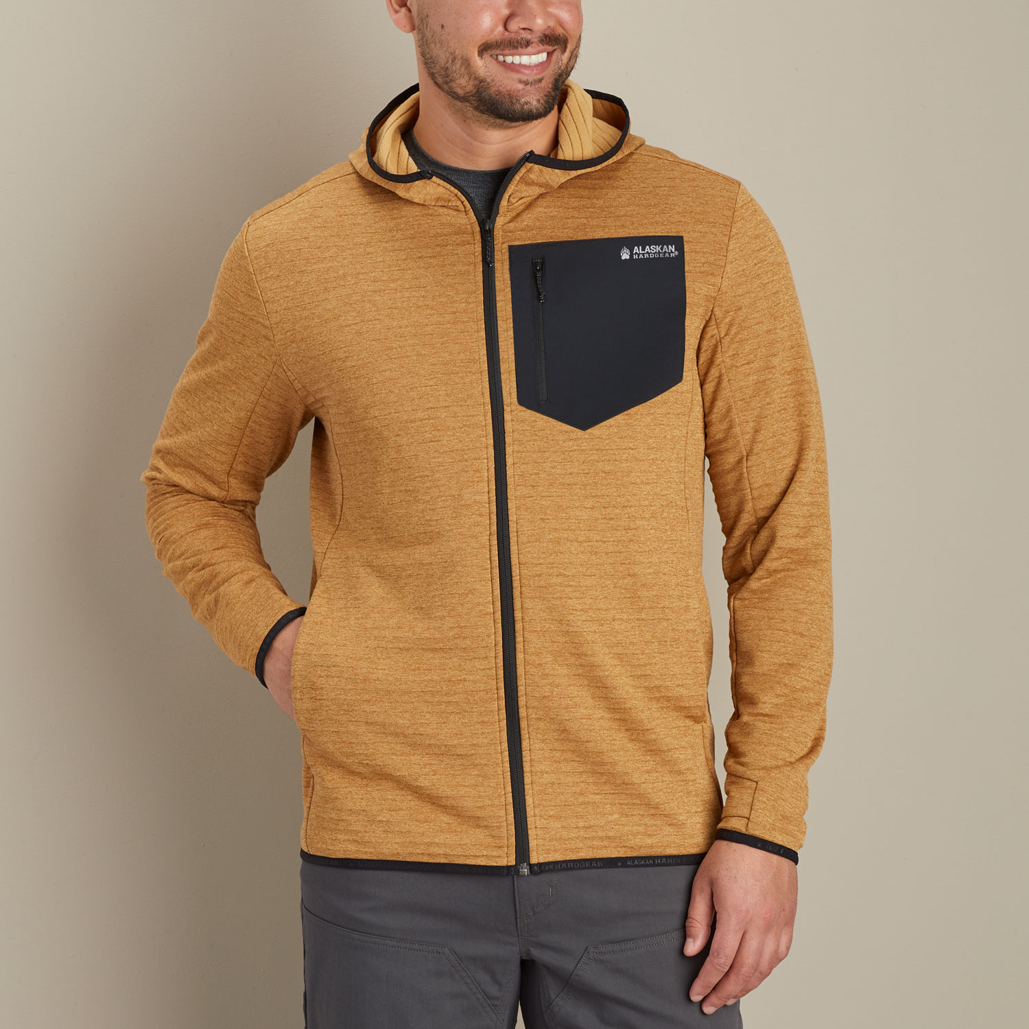 ウォーキング・ランニングウェア Charbon WOOL SPLASH DYE HOODIE ウォーキング・ランニングウェア Charbon WOOL SPLASH DYE HOODIE