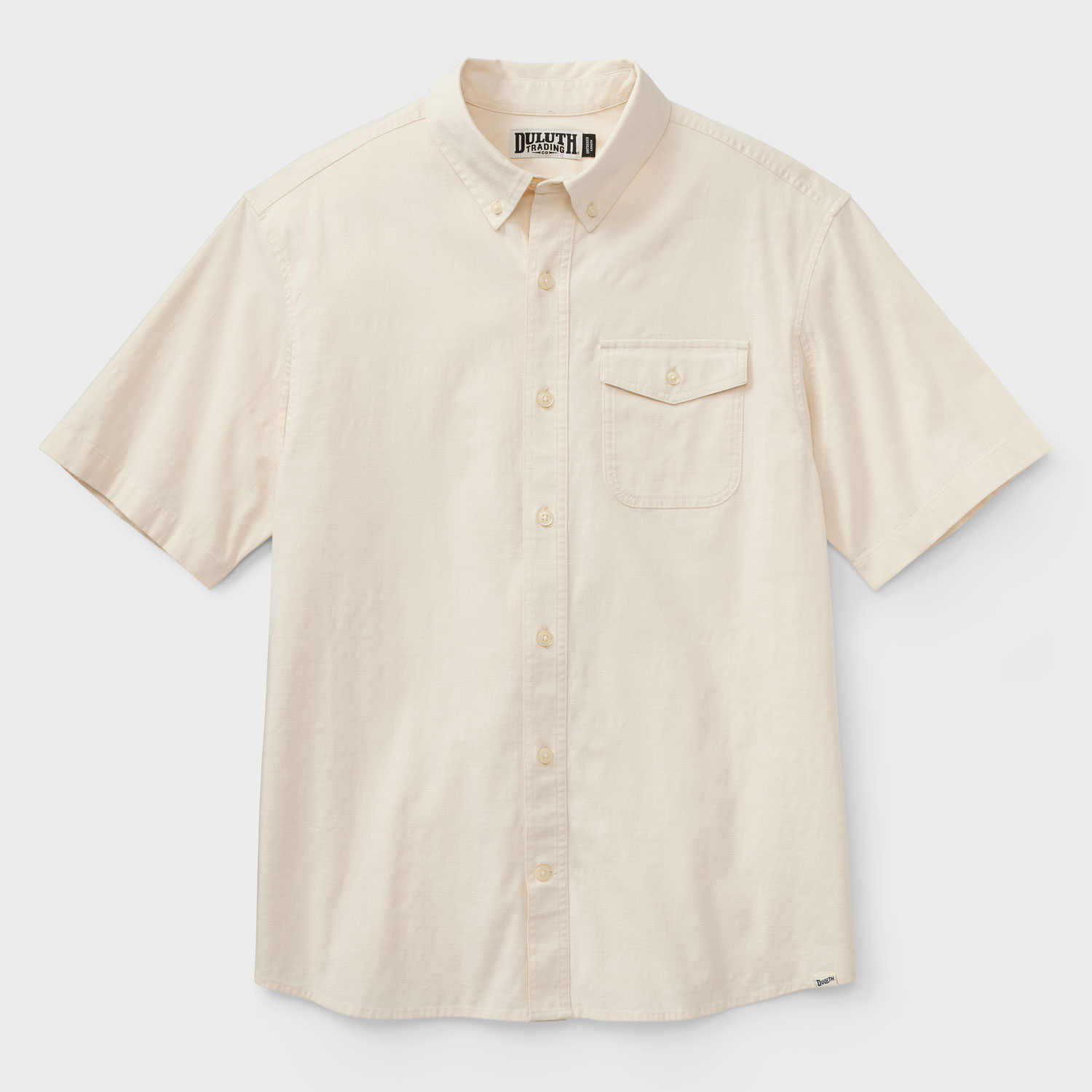 Men's Drumlin Slub Cotton Relaxed Fit Short Sleeve Shirt