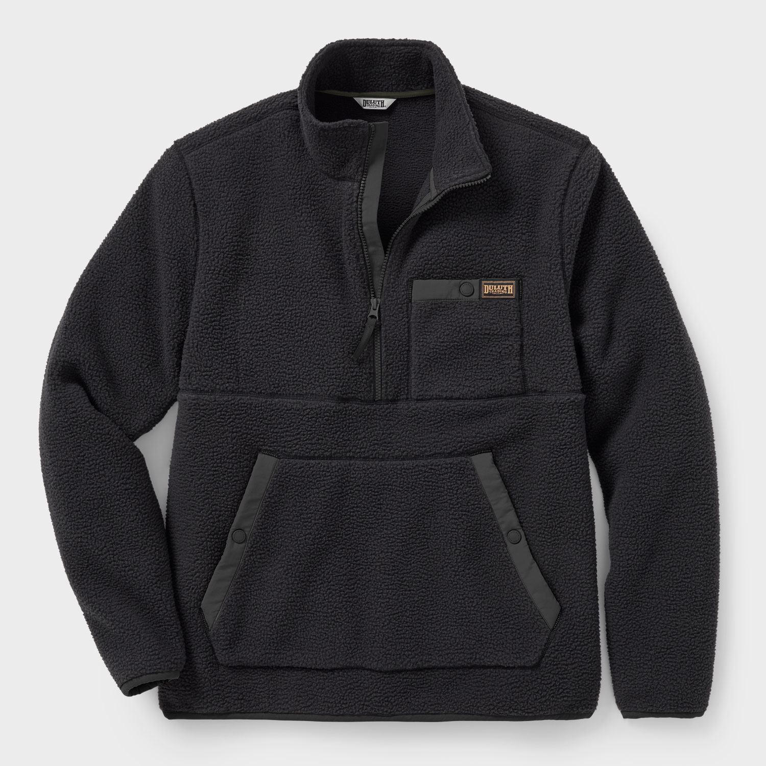 Men's Pile Hi Fleece Half Zip Mock Neck | Duluth Trading Company