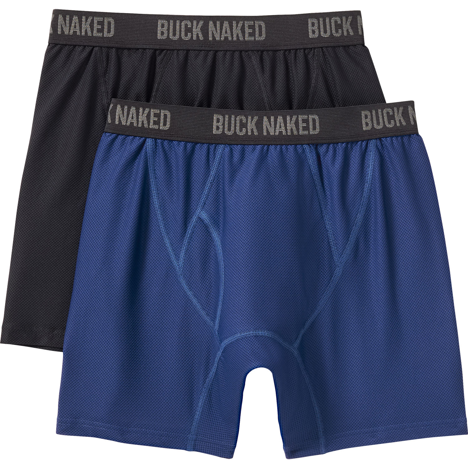 Men's Buck Naked Boxer Briefs 2-Pack | Duluth Trading Company