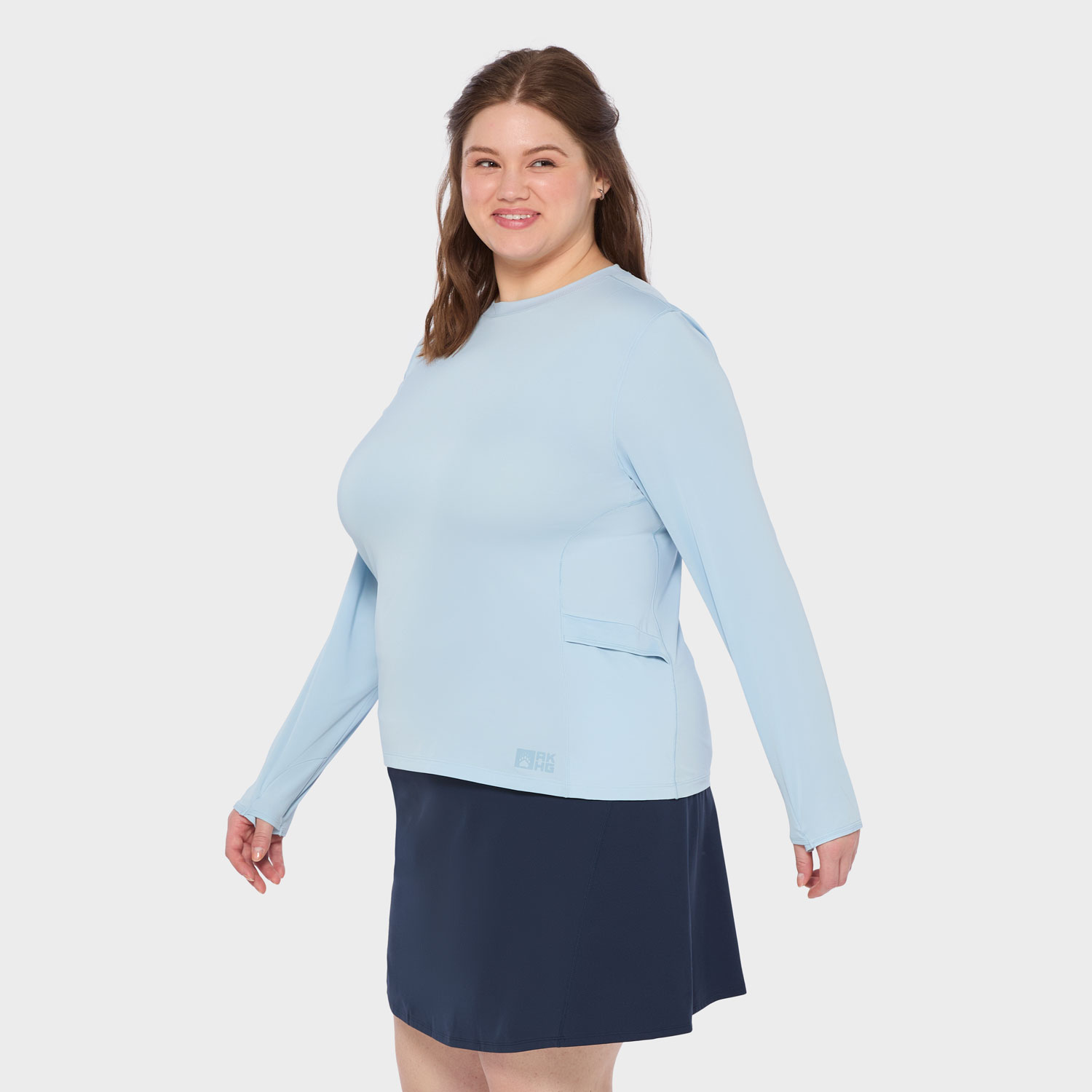 Women's Plus AKHG Sunflare High-UPF Cooling Shirt