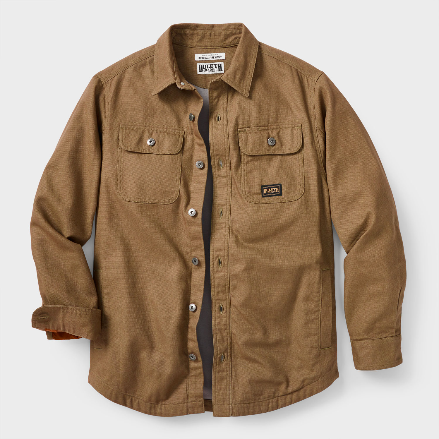 Men's Jersey-Lined Fire Hose Shirt Jac | Duluth Trading Company