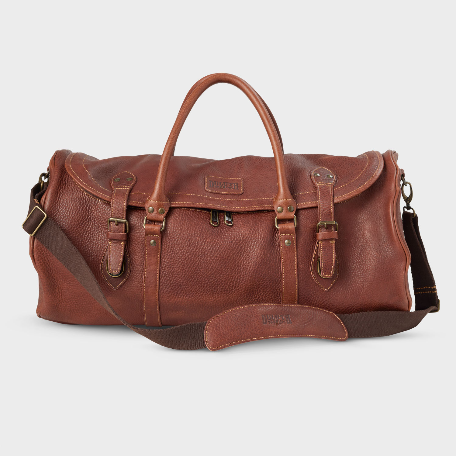 Leather Duffle Bag | Duluth Trading Company