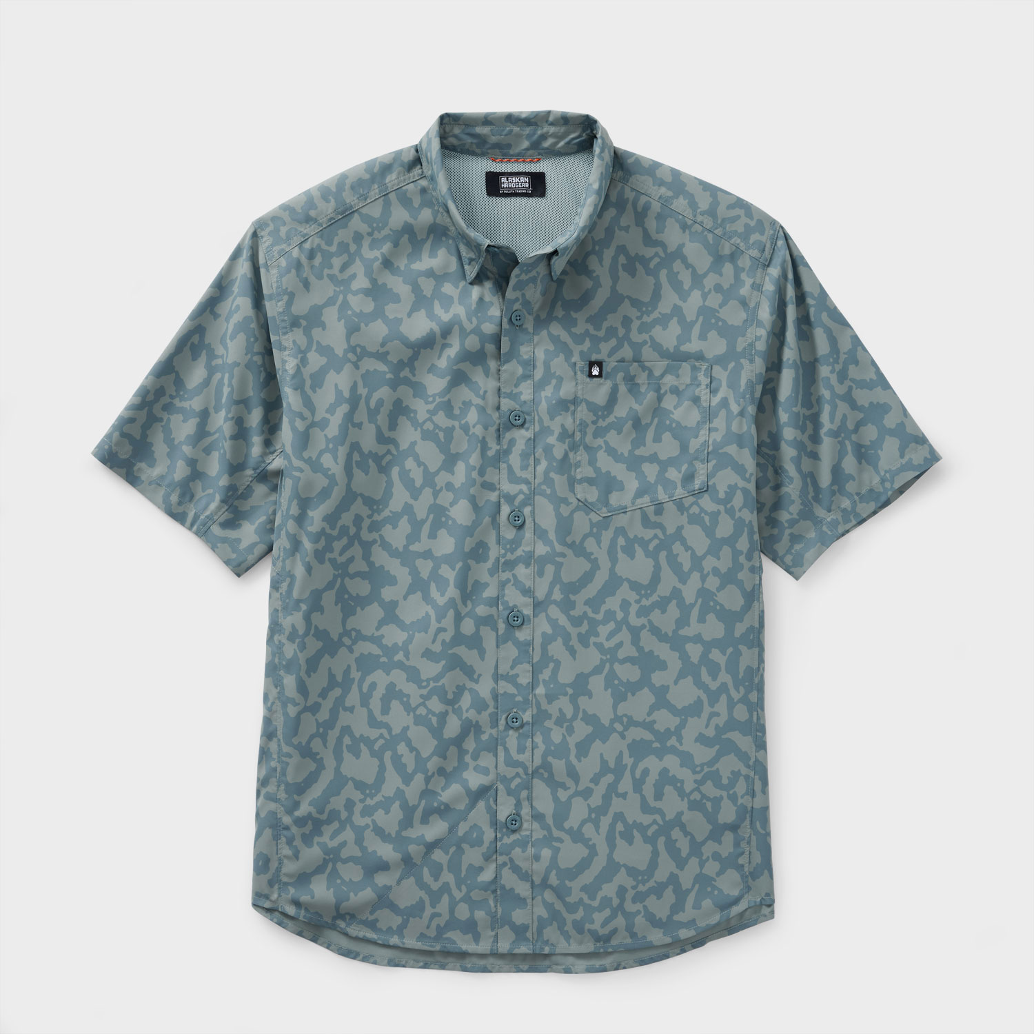 Men's AKHG Mountain Stream Relaxed Fit Short Sleeve Shirt