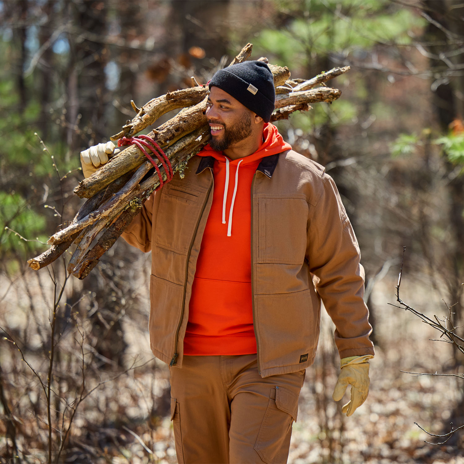 Men's Fire Hose Flannel-Lined Jacket - image 4