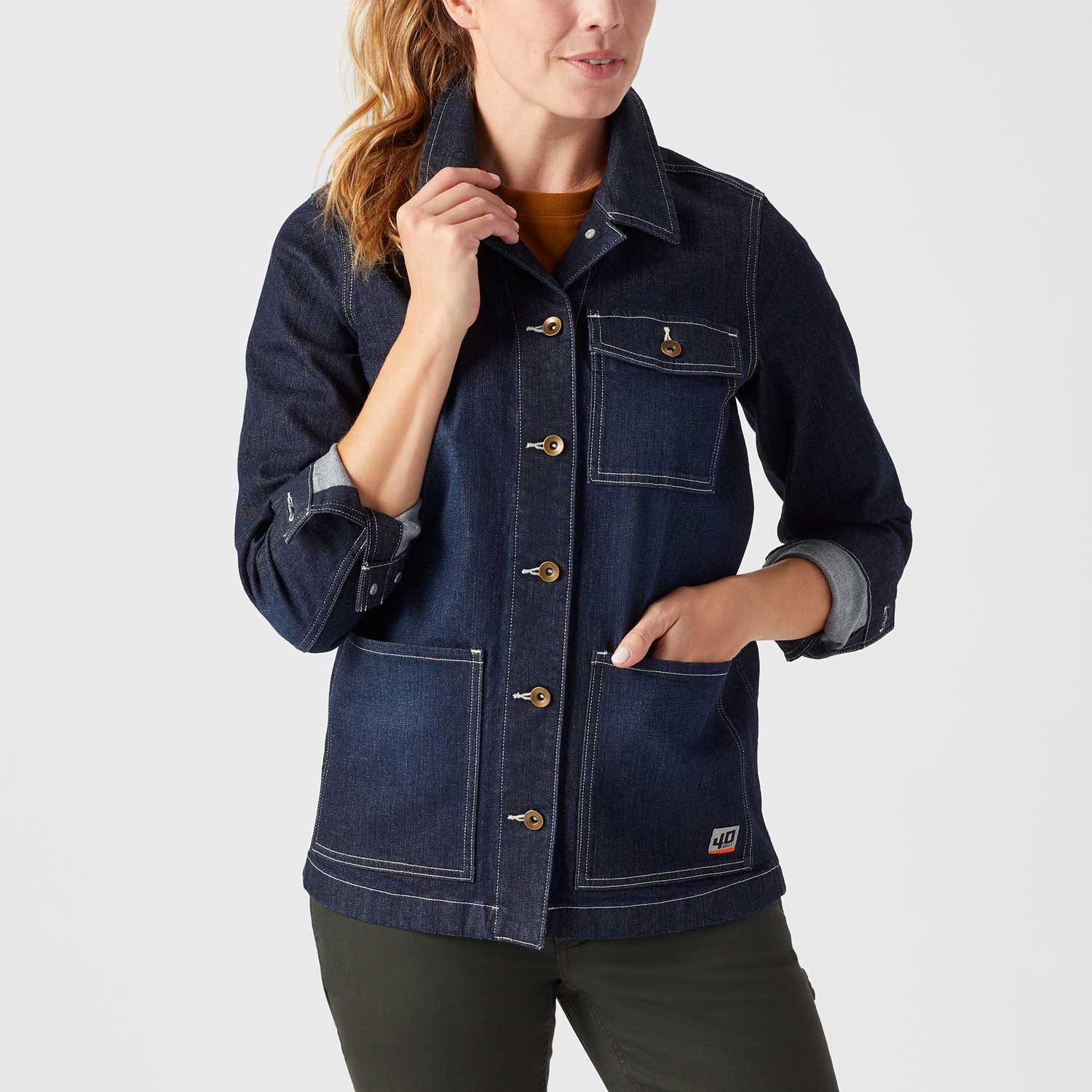 Duluth Trading Company Women's Plus Daily Denim Jacket