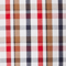 White Major Red Multi Windowpane