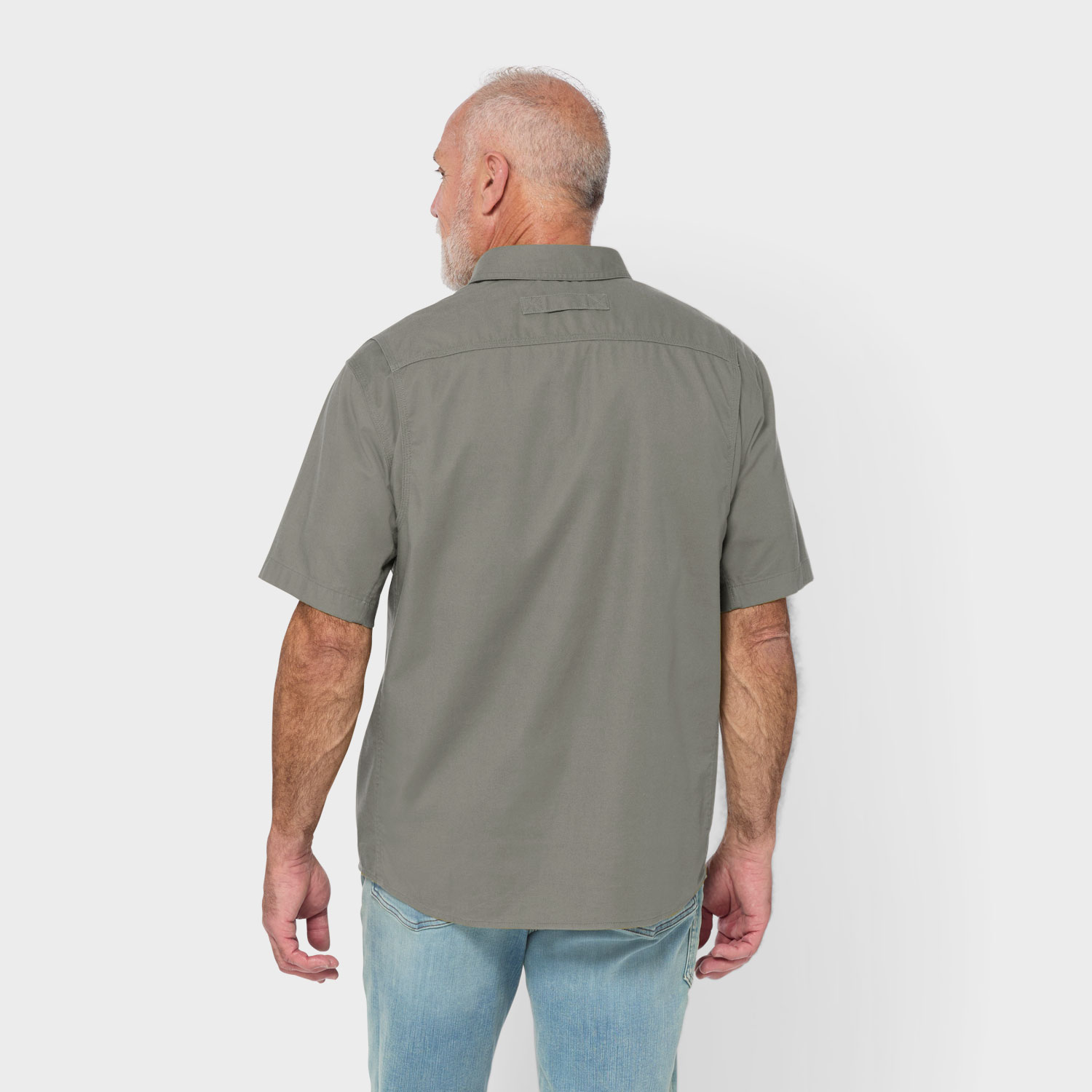 Men's Fire Hose Lightweight Short Sleeve Work Shirt - image 2