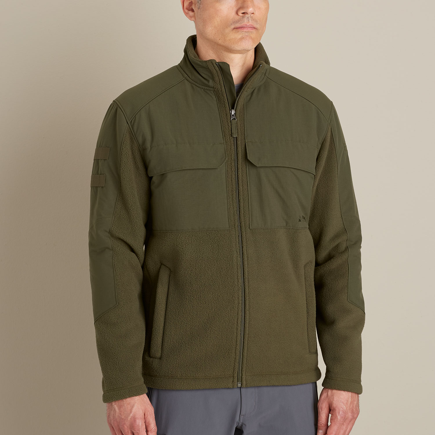 タクタクページ Men's Alaskan Hardgear Tundra Tac Fleece Full Zip | Duluth Trading