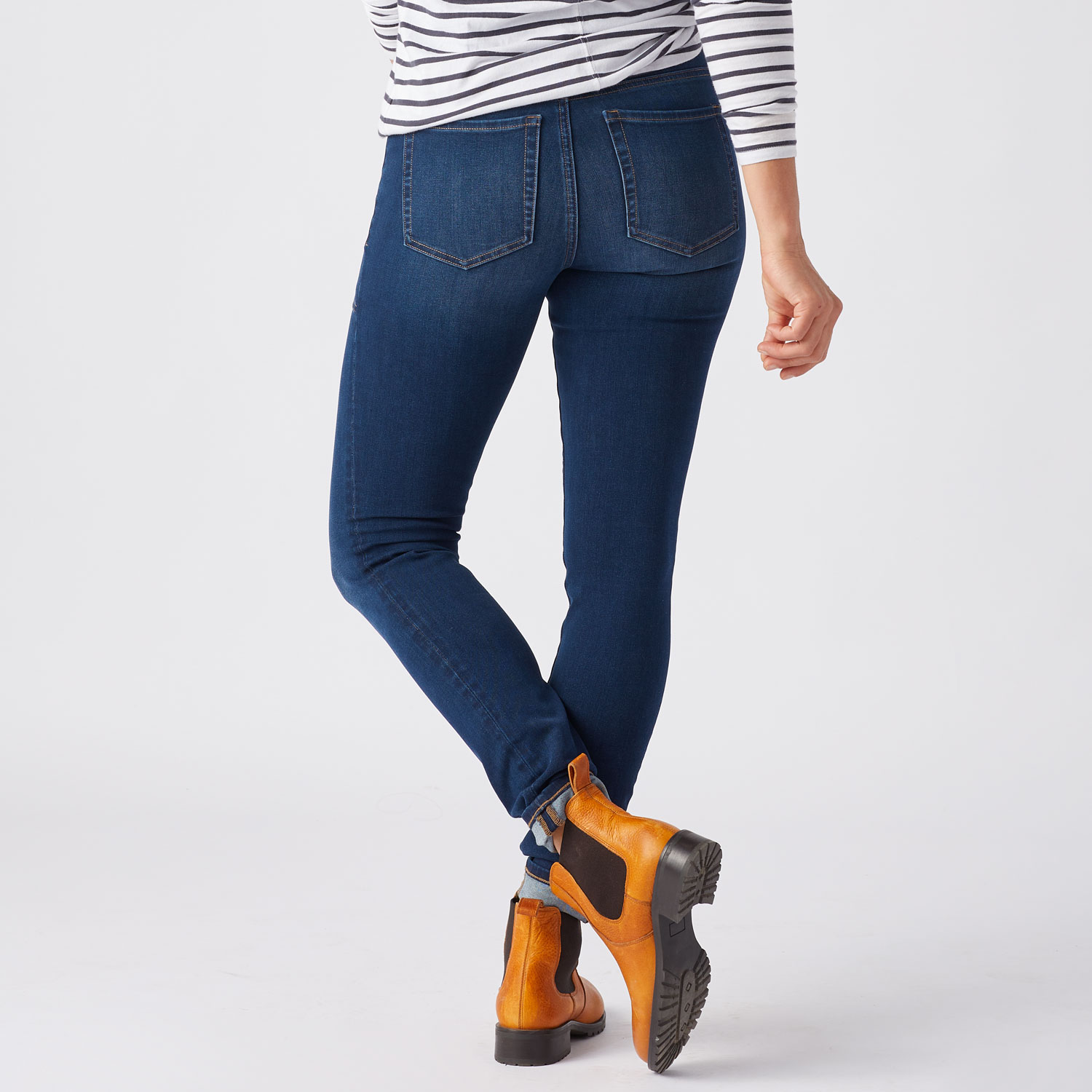 Women's Jean-Netics Pull-On Skinny Jeans