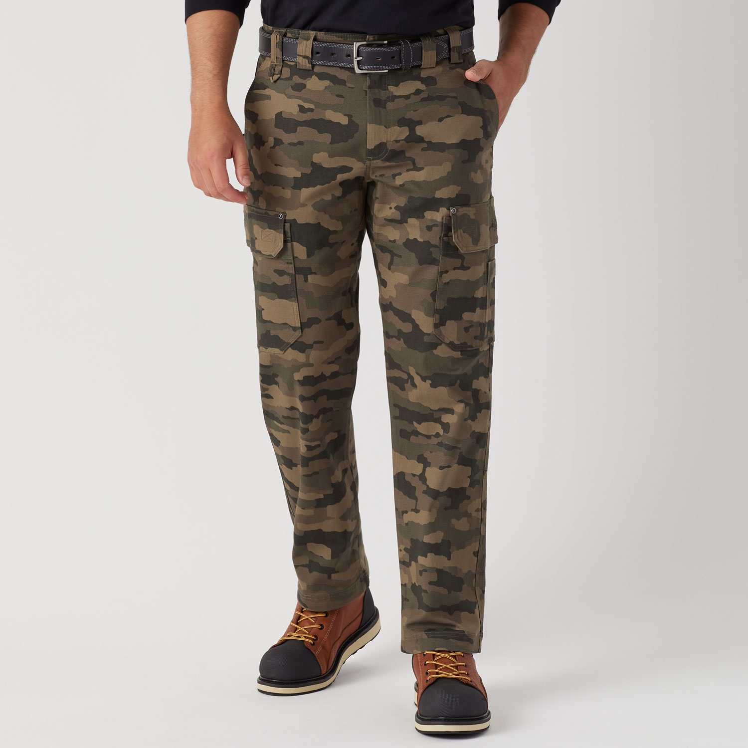 Men's DuluthFlex Fire Hose Standard Fit Camo Cargo Work Pant | Duluth ...