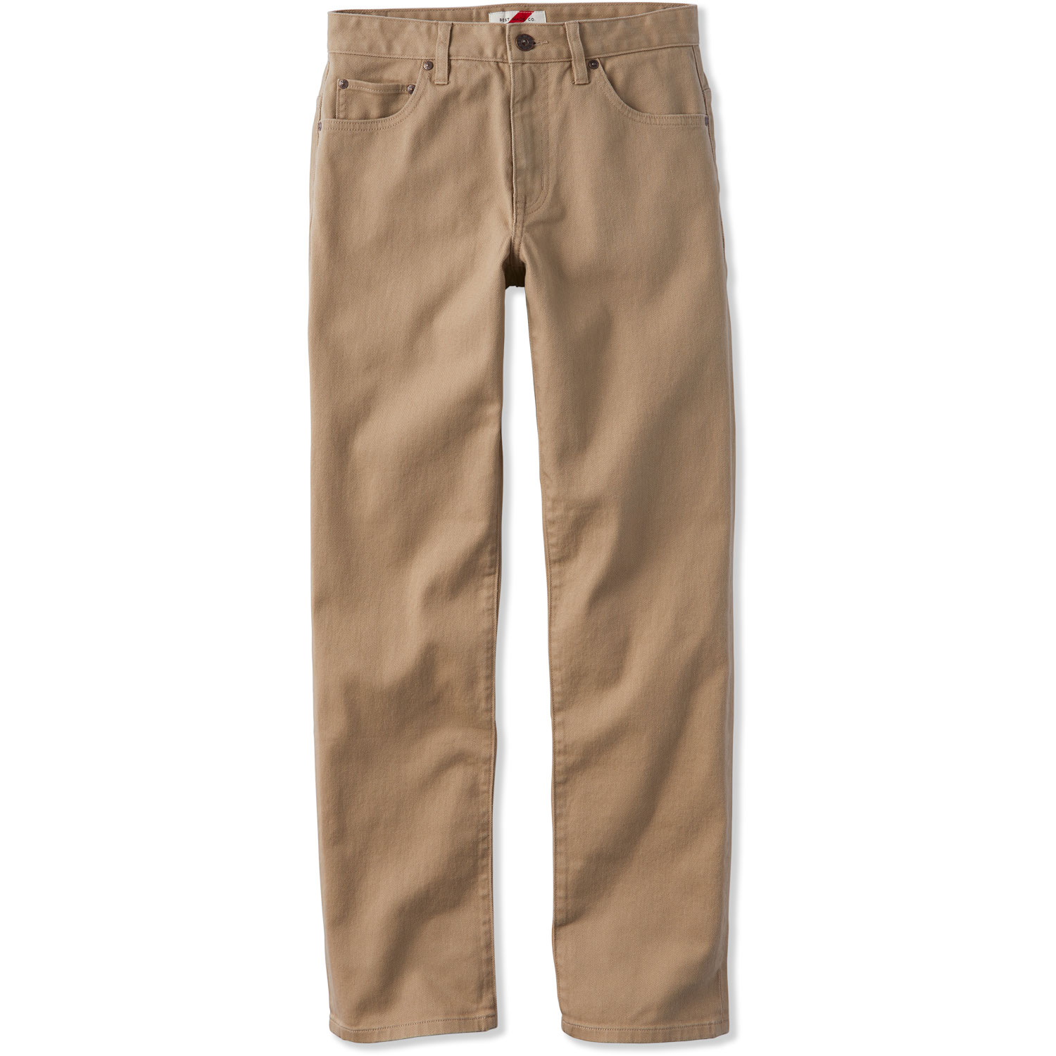 5-Pocket Regular Fit 13.5 oz Twill Pants - Boston Brown