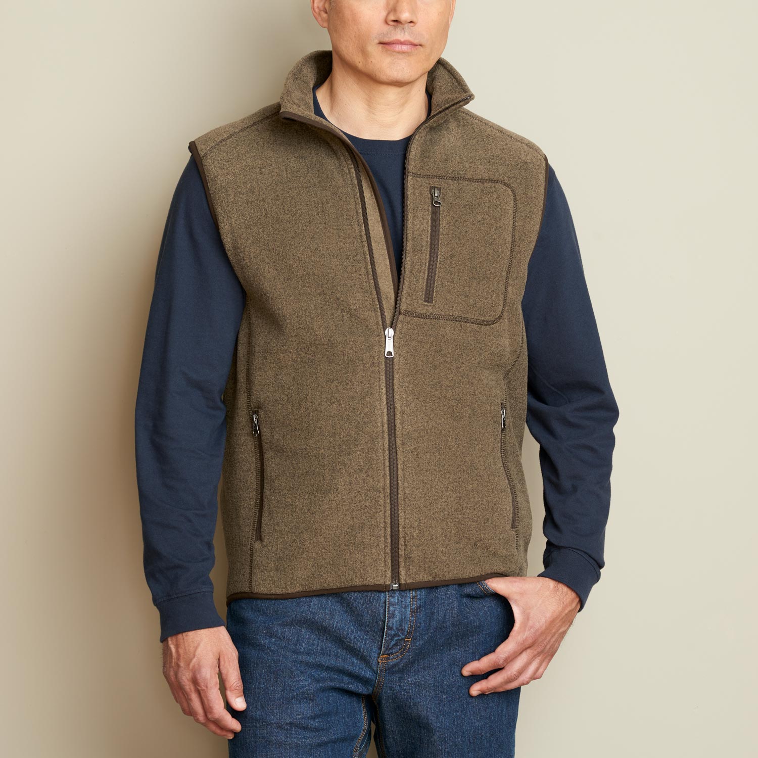 Men's Two Harbors Polartec Fleece Vest | Duluth Trading Company