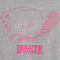 Gray Heather/Gardenia Pink Beaver Logo