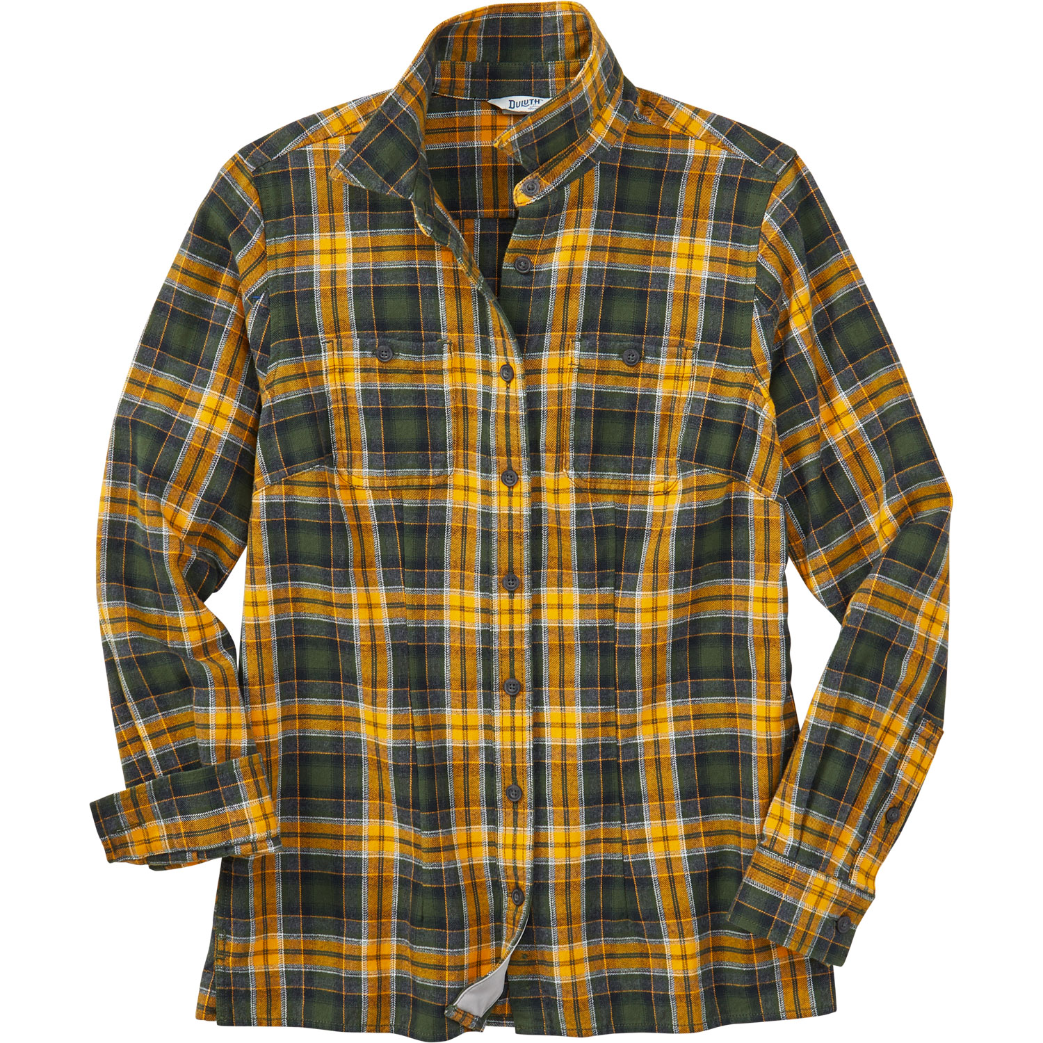 Fairbanks Flannel Shirt | Crater Lake Blue Plaid - 2XL