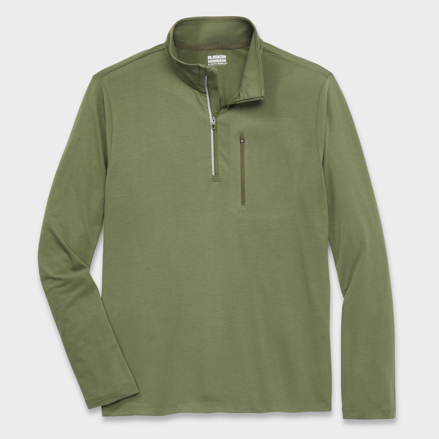 Men's AKHG Renew Bamboo 1/4 Zip Mock | Duluth Trading Company