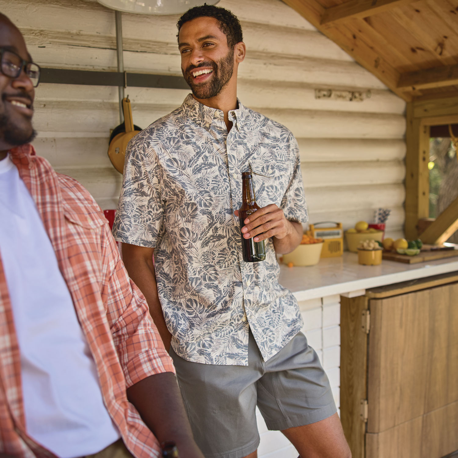 Men's DuluthFlex Ballroom Khaki Standard Fit 9" Shorts