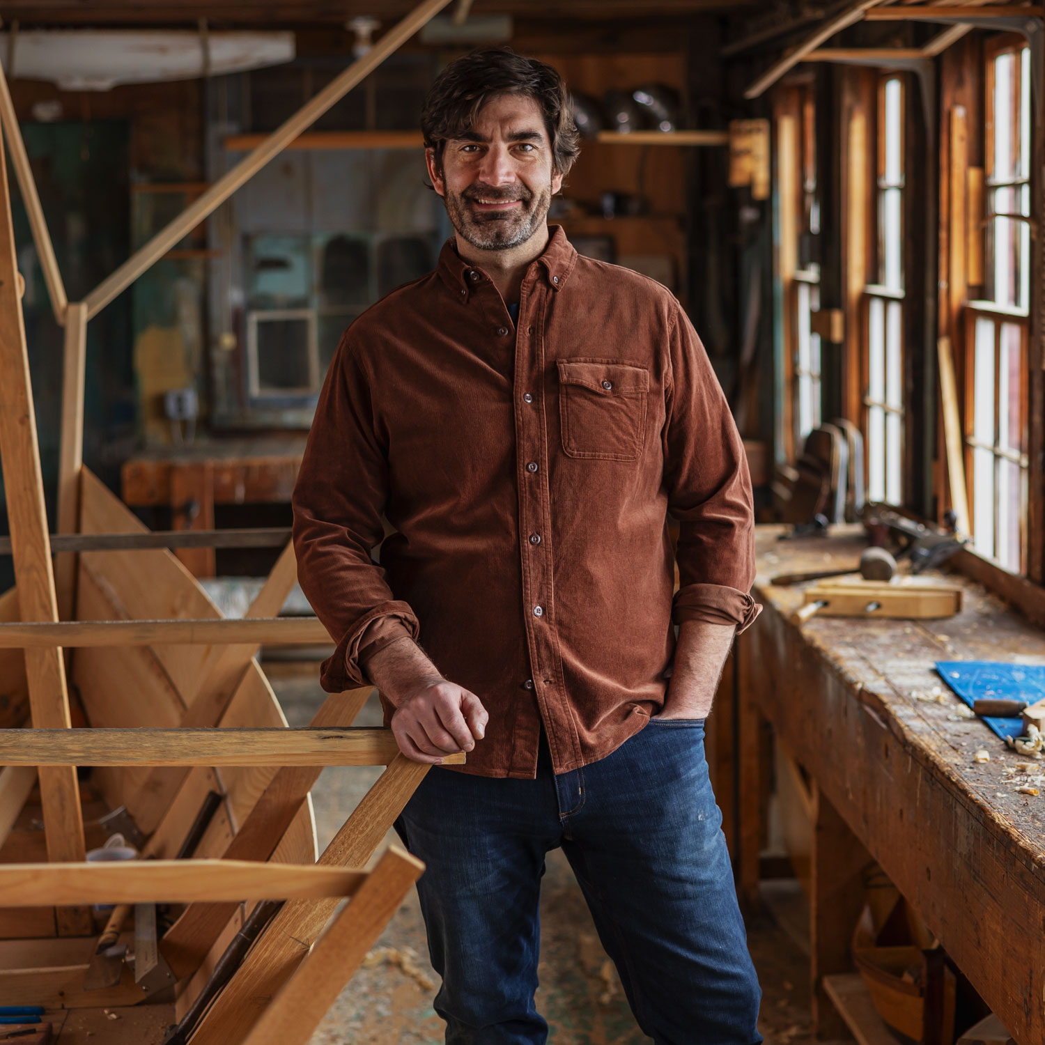 Men's Corduroy Standard Fit Shirt