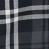 Jet Black Bonded Plaid