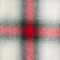Antique White Holiday Ombre Plaid