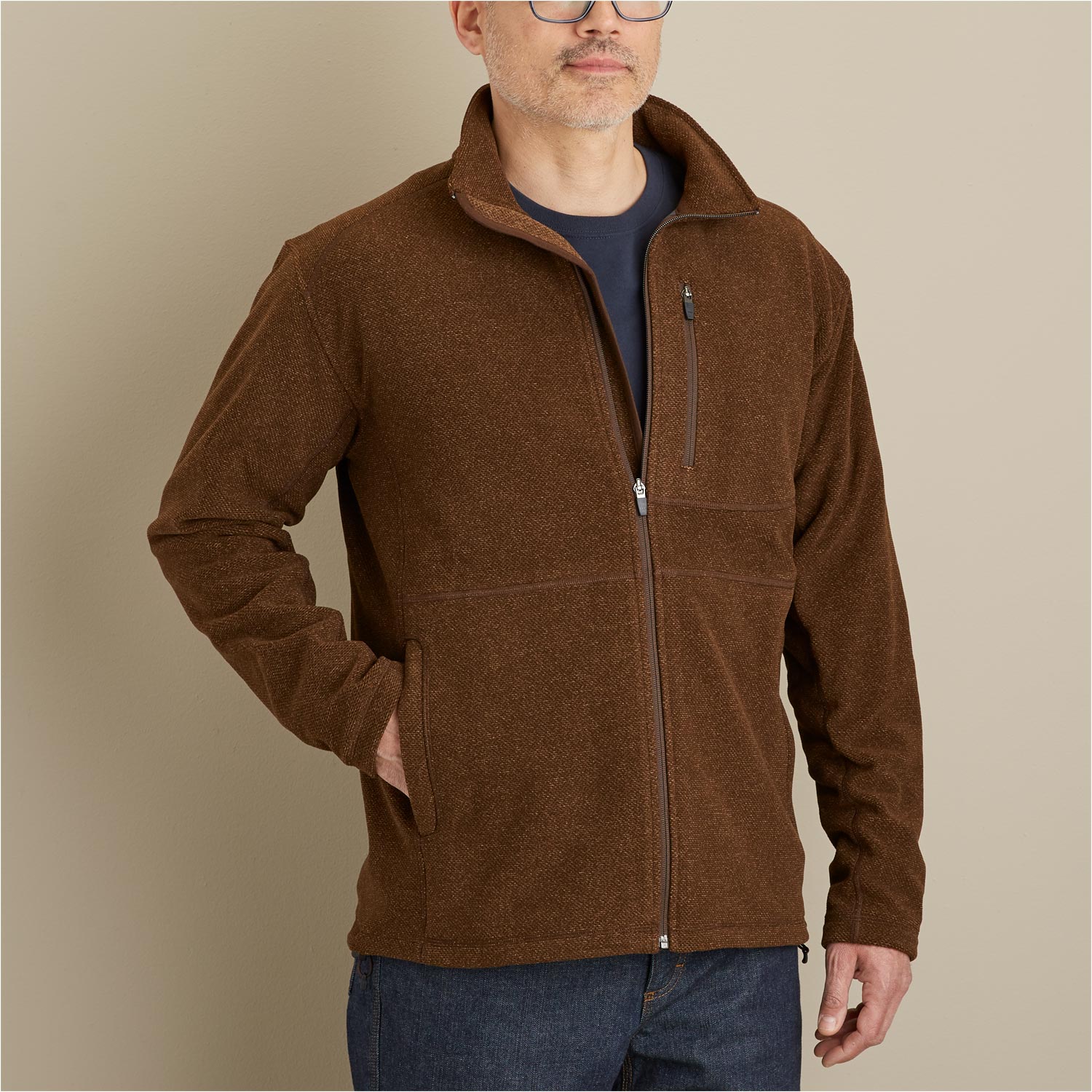 Men's Park Point Fleece Full Zip Jacket | Duluth Trading Company